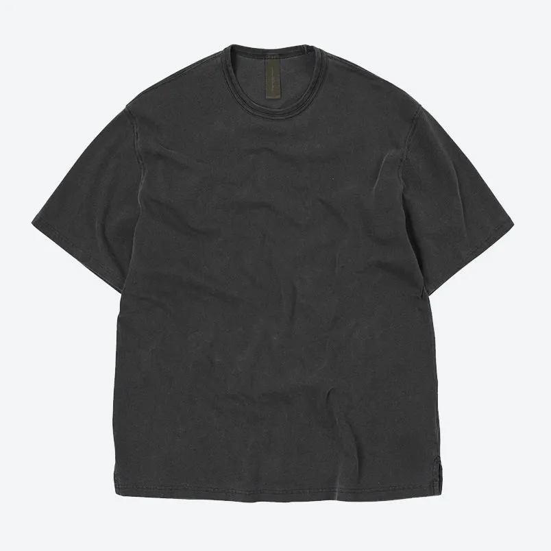 OG PIGMENT DYEING HALF TEE - CHARCOAL sold by FrizmWORKS