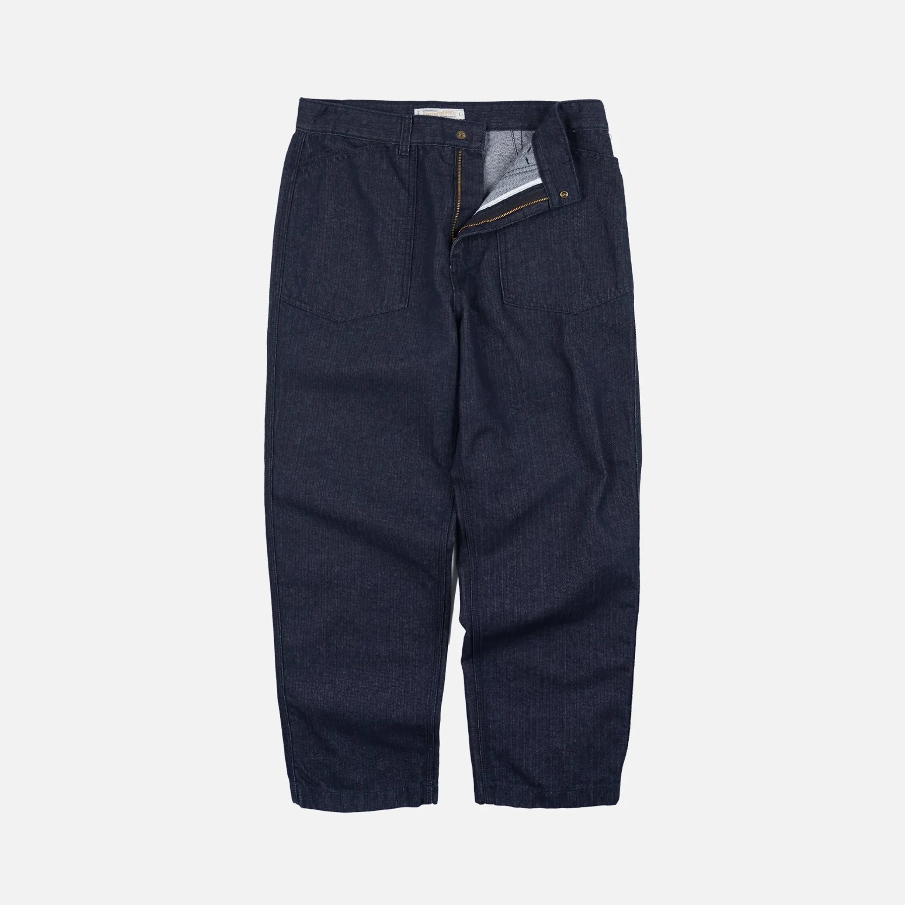 ARMY DENIM FATIGUE PANT - INDIGO sold by FrizmWORKS