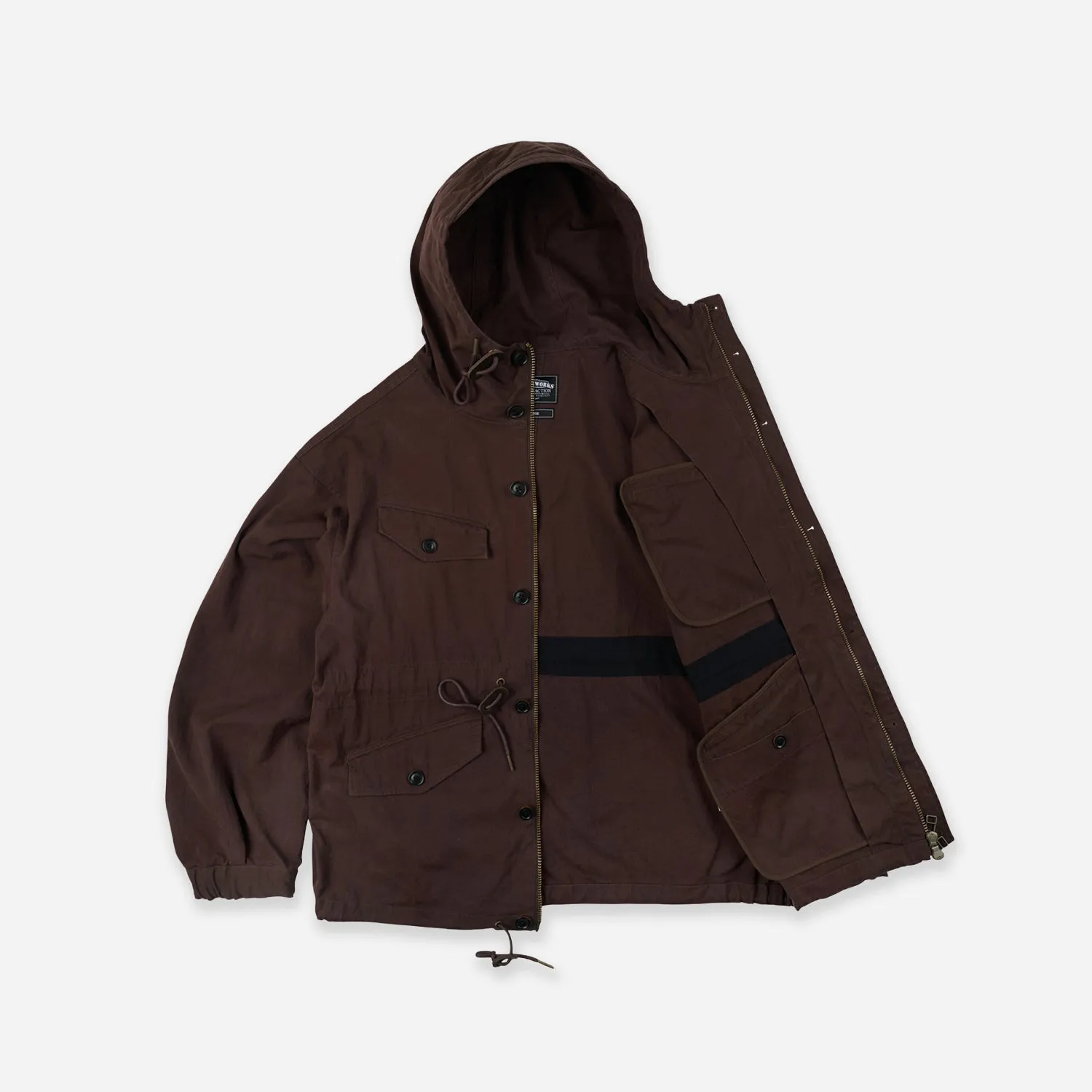 FRENCH M47 PARKA JACKET - BROWN sold by FrizmWORKS product image thumbnail 2