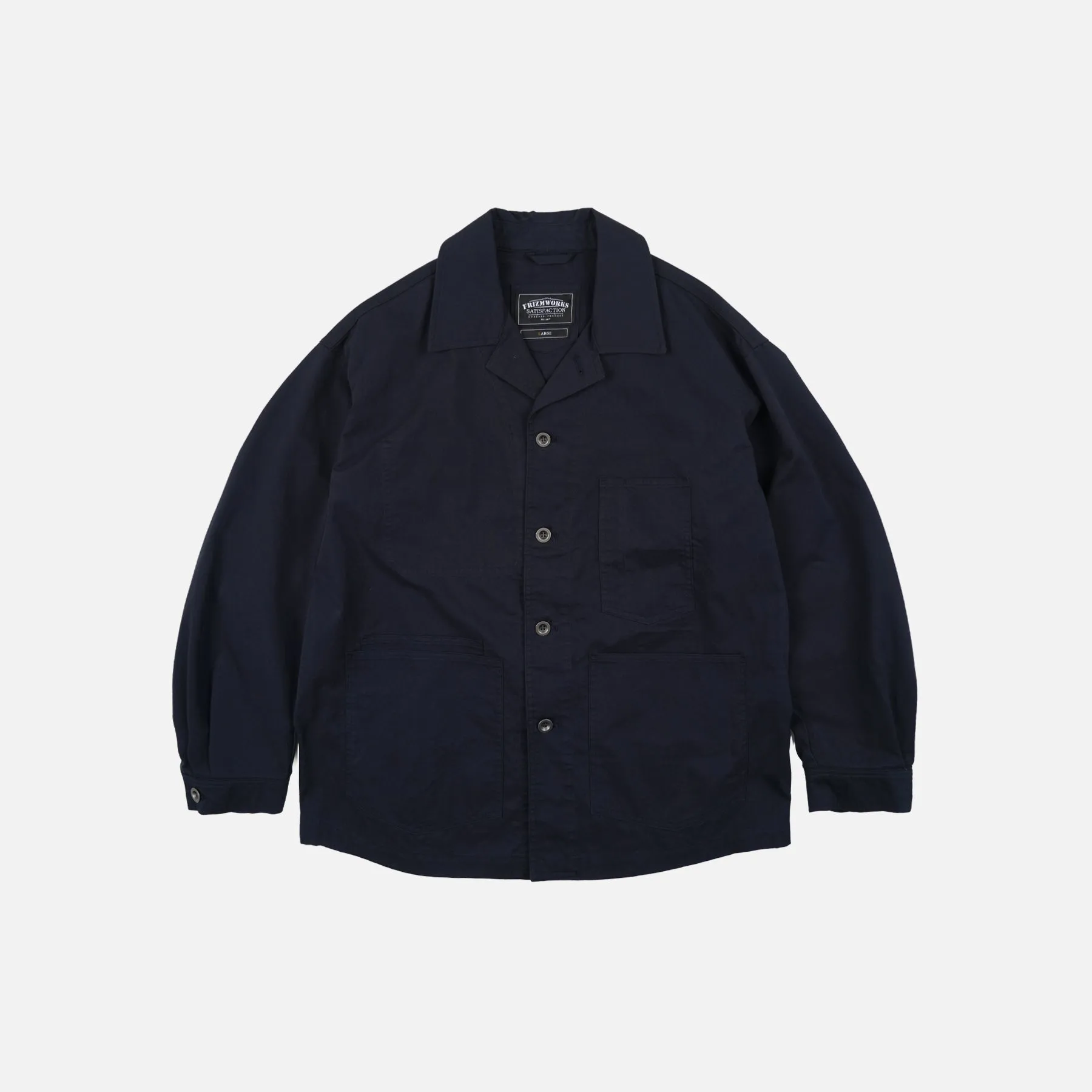 RELAXED COVERALL JACKET - DARK NAVY sold by FrizmWORKS