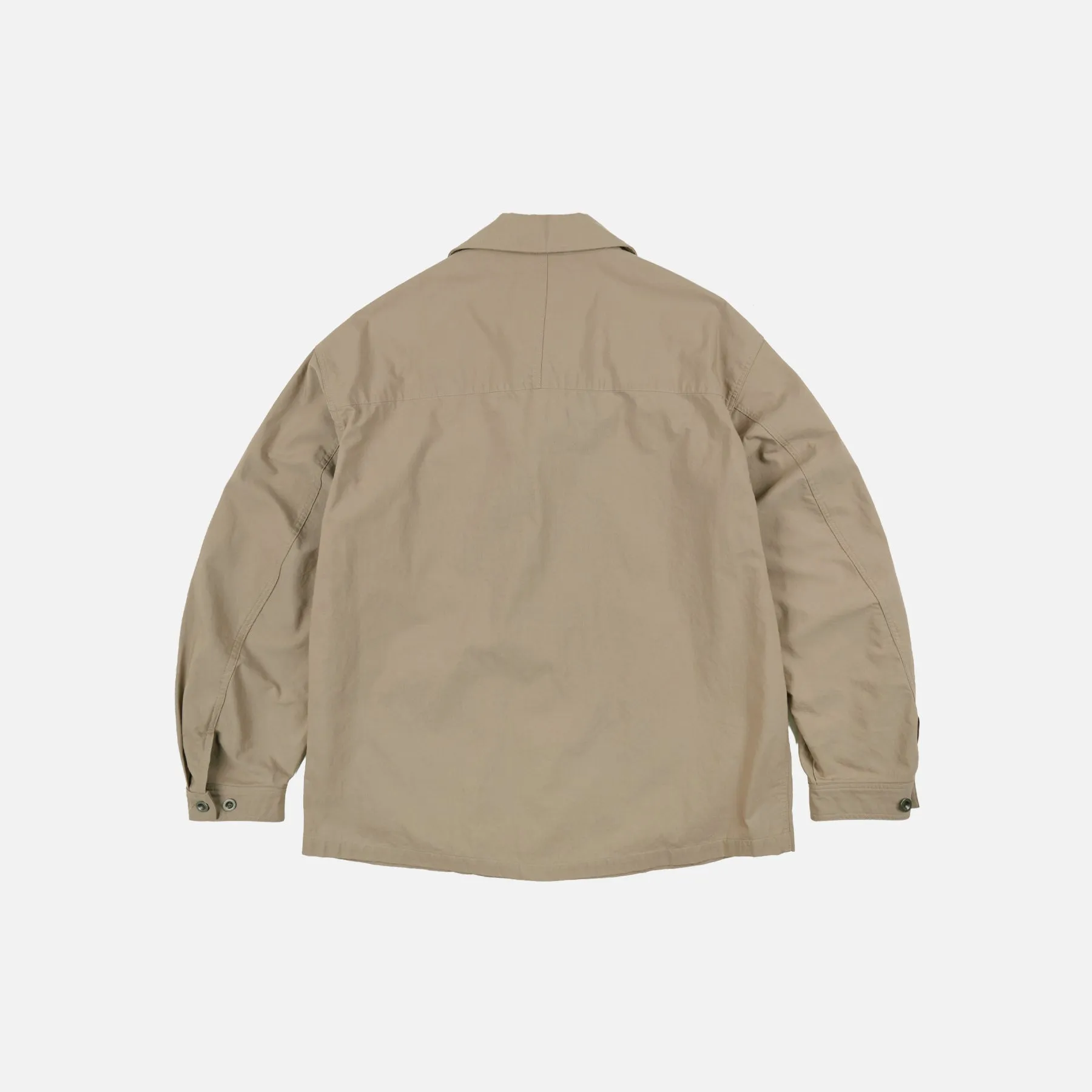 RELAXED COVERALL JACKET - BEIGE sold by FrizmWORKS product image thumbnail 3
