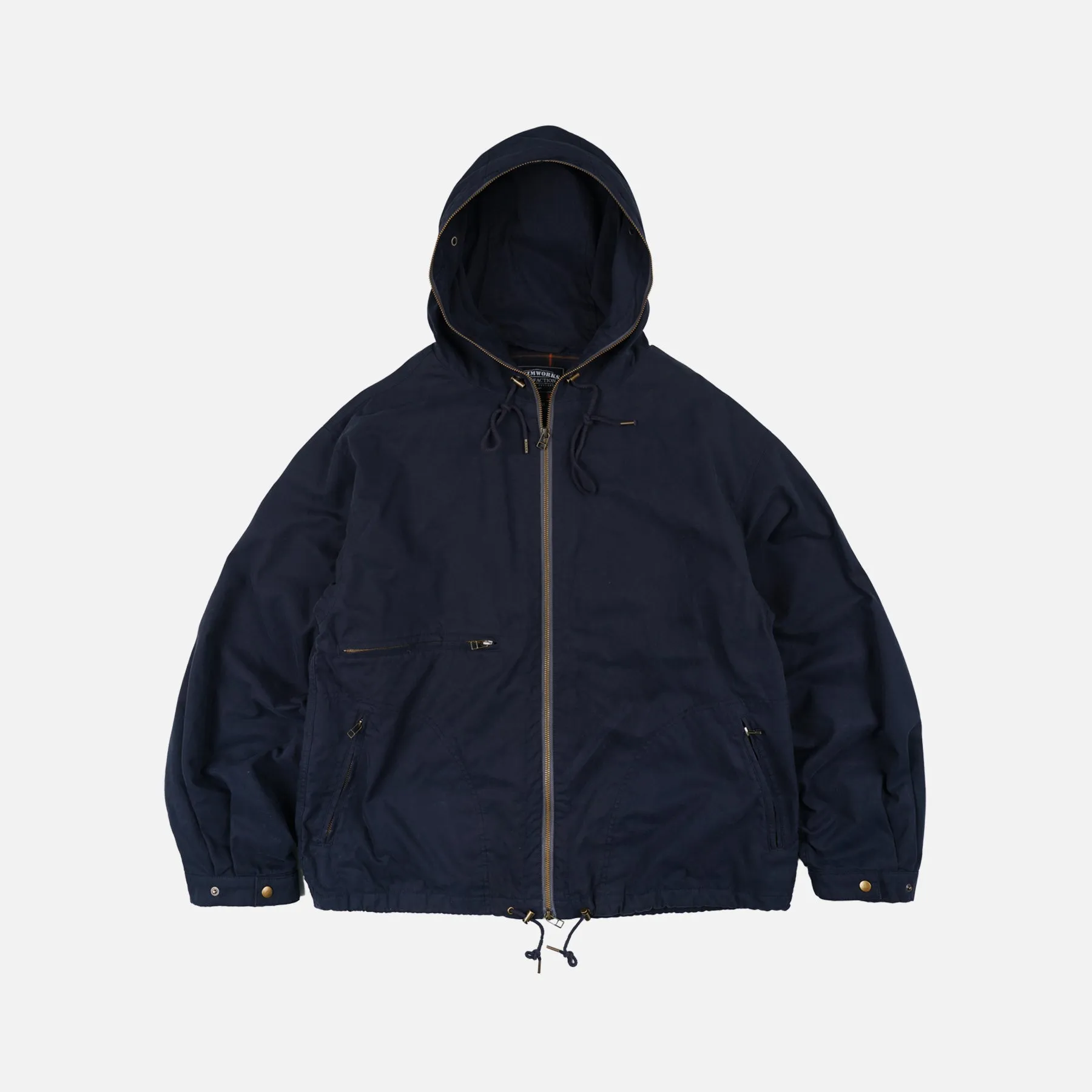 SAILING HOODED PARKA JACKET - NAVY sold by FrizmWORKS