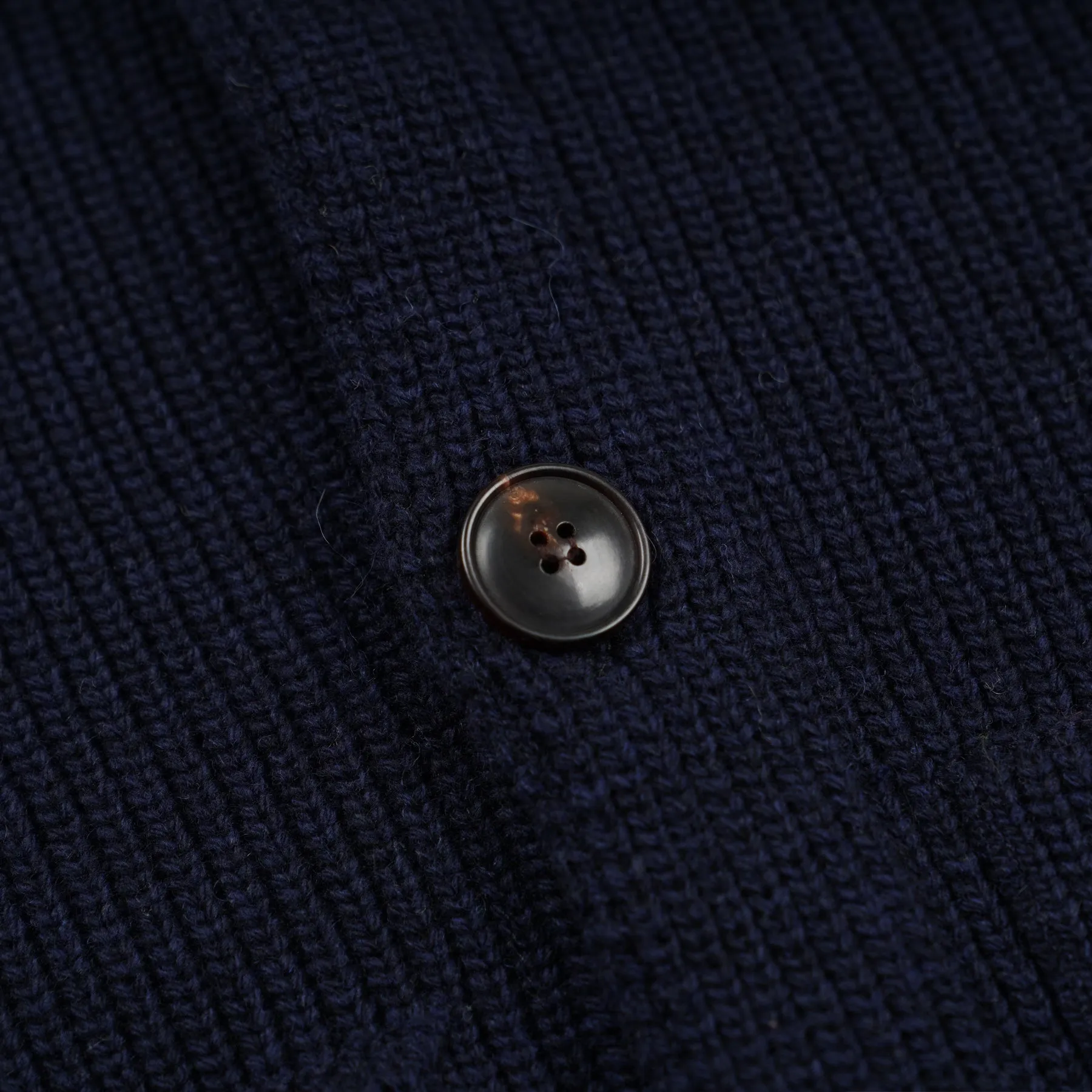 ULTRA HEAVYWEIGHT COLLAR CARDIGAN - NAVY sold by FrizmWORKS product image thumbnail 4