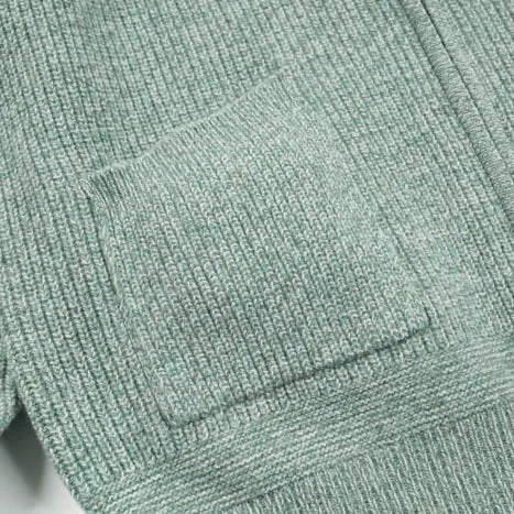 TWEED ZIP UP CARDIGAN - MINT sold by FrizmWORKS product image thumbnail 3