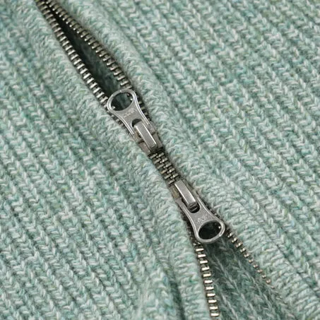 TWEED ZIP UP CARDIGAN - MINT sold by FrizmWORKS product image thumbnail 5