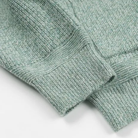 TWEED ZIP UP CARDIGAN - MINT sold by FrizmWORKS product image thumbnail 4