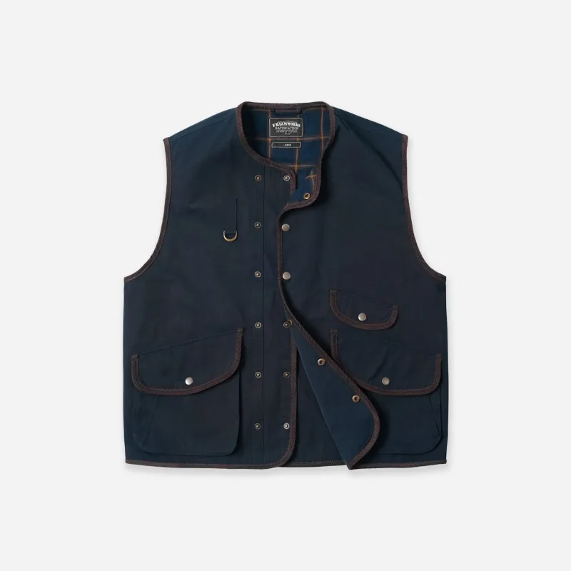 HERITAGE HUNTING VEST - NAVY made by FrizmWORKS