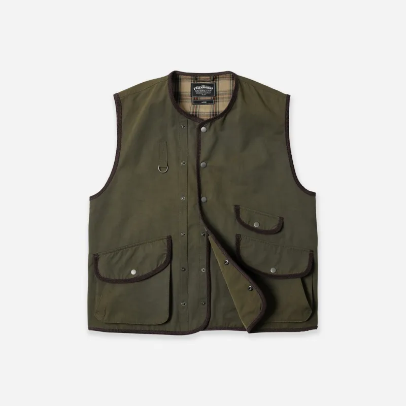 HERITAGE HUNTING VEST - OLIVE made by FrizmWORKS