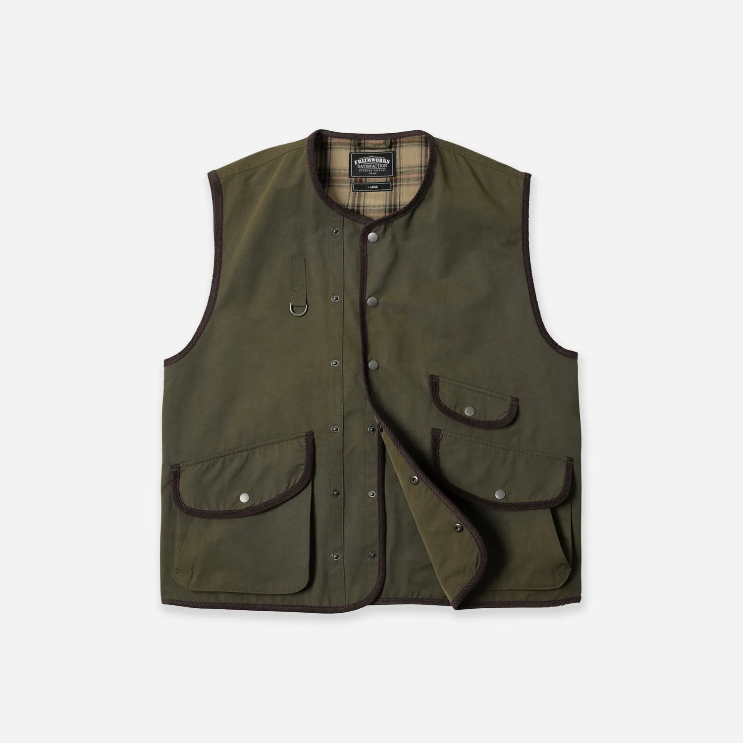HERITAGE HUNTING VEST - OLIVE sold by FrizmWORKS
