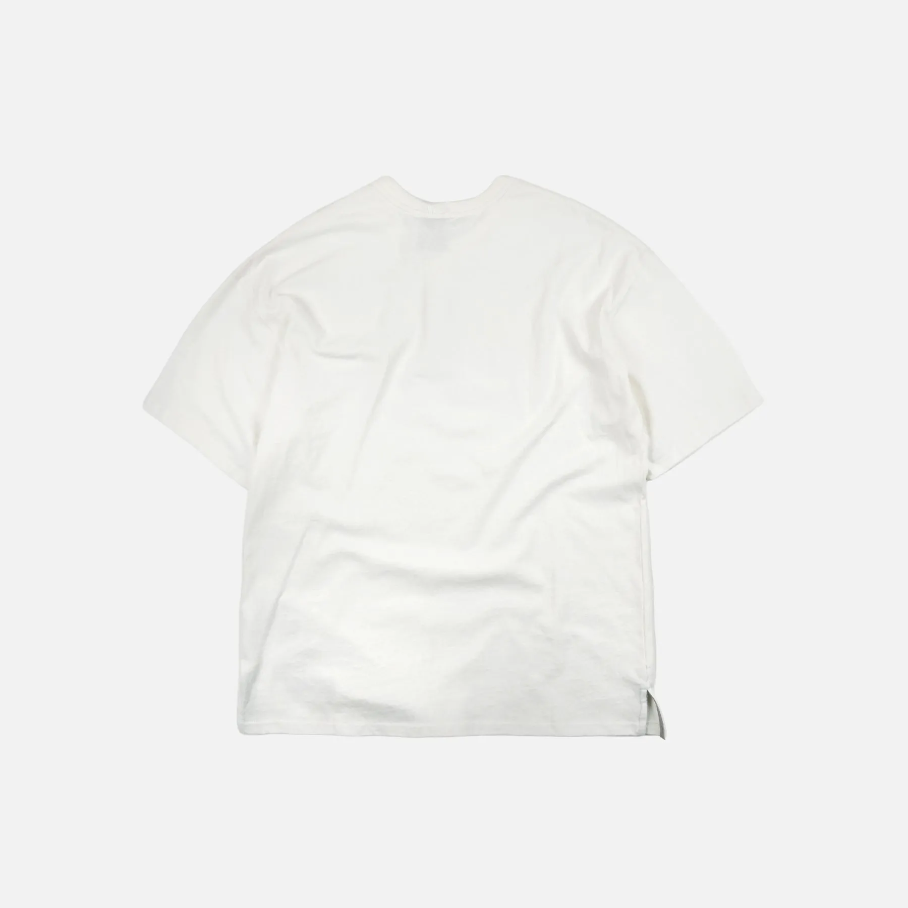 HENLEY HALF T-SHIRT - WHITE sold by FrizmWORKS product image thumbnail 2