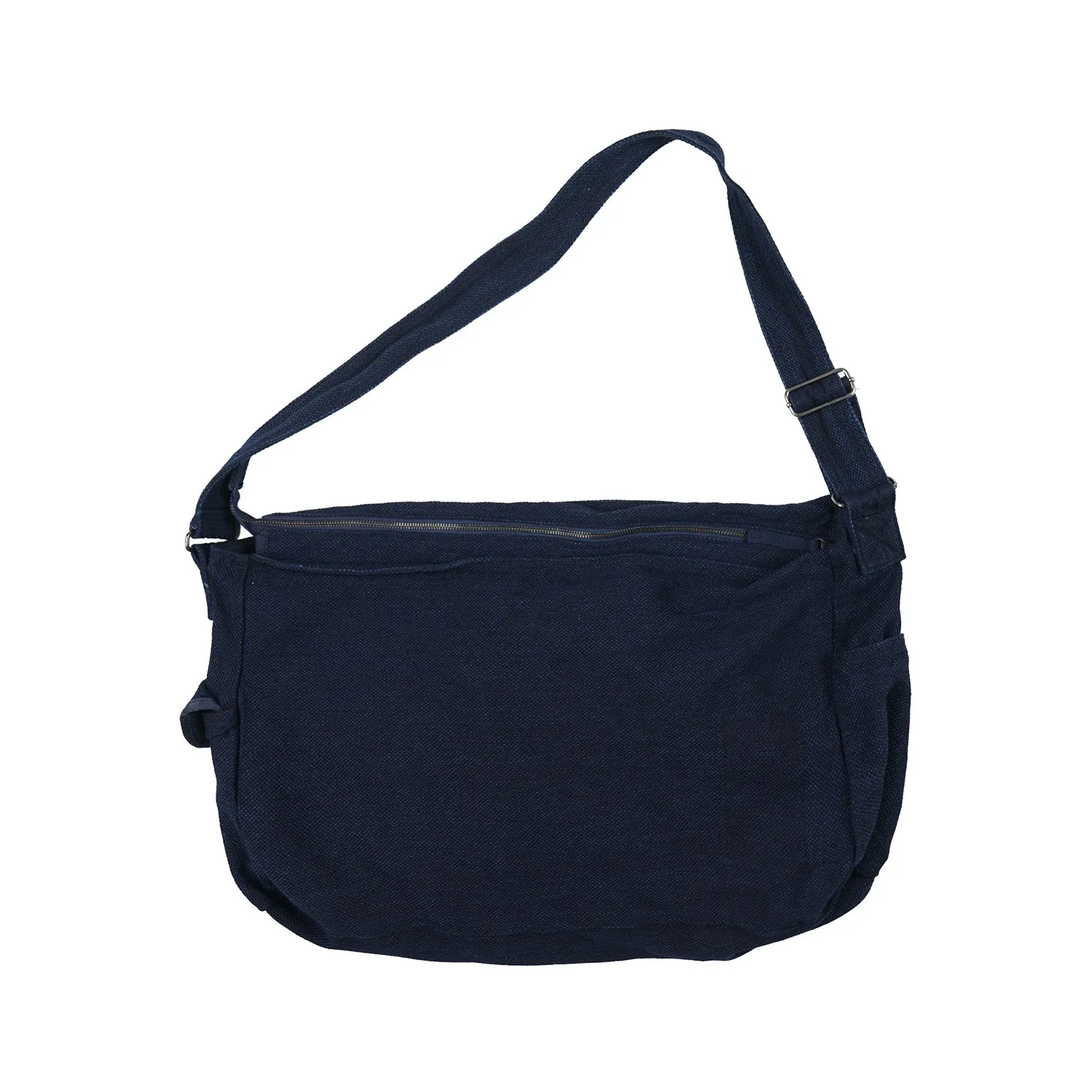 HEAVY CANVAS SHOULDER BAG - SASHIKO DENIM sold by FrizmWORKS product image thumbnail 2