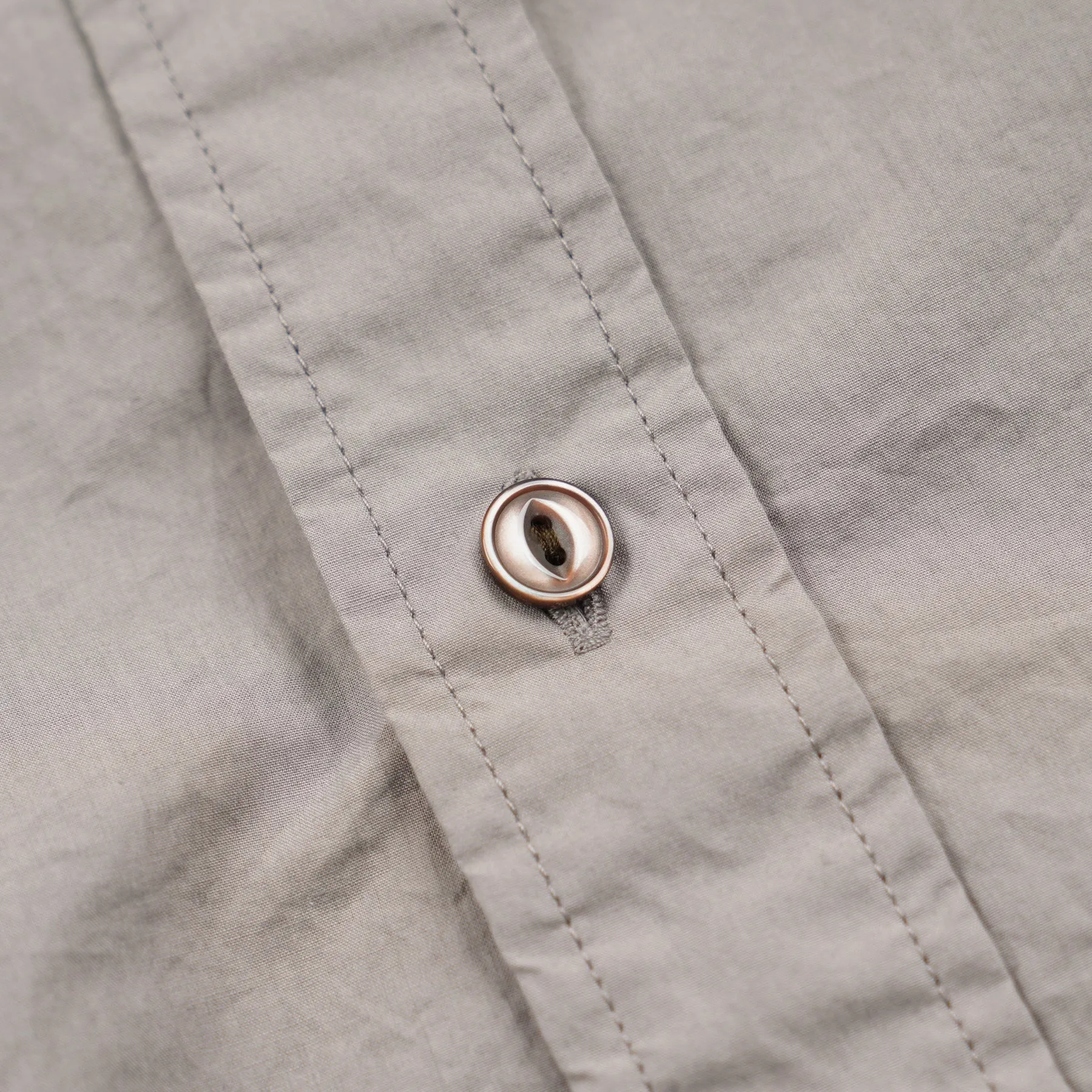 CIGARETTE POCKET TYPEWRITER SHIRT - MUD sold by FrizmWORKS product image thumbnail 5