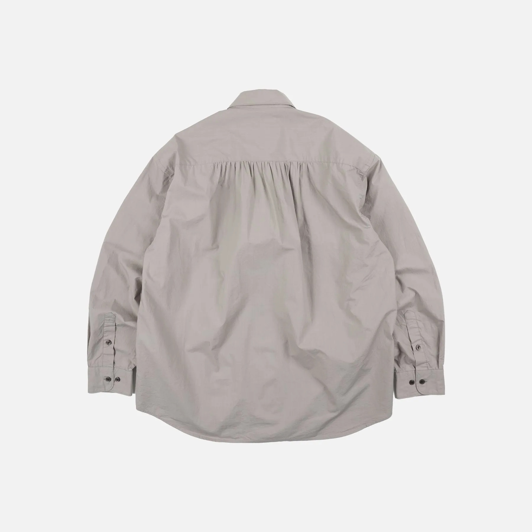 CIGARETTE POCKET TYPEWRITER SHIRT - MUD sold by FrizmWORKS product image thumbnail 2