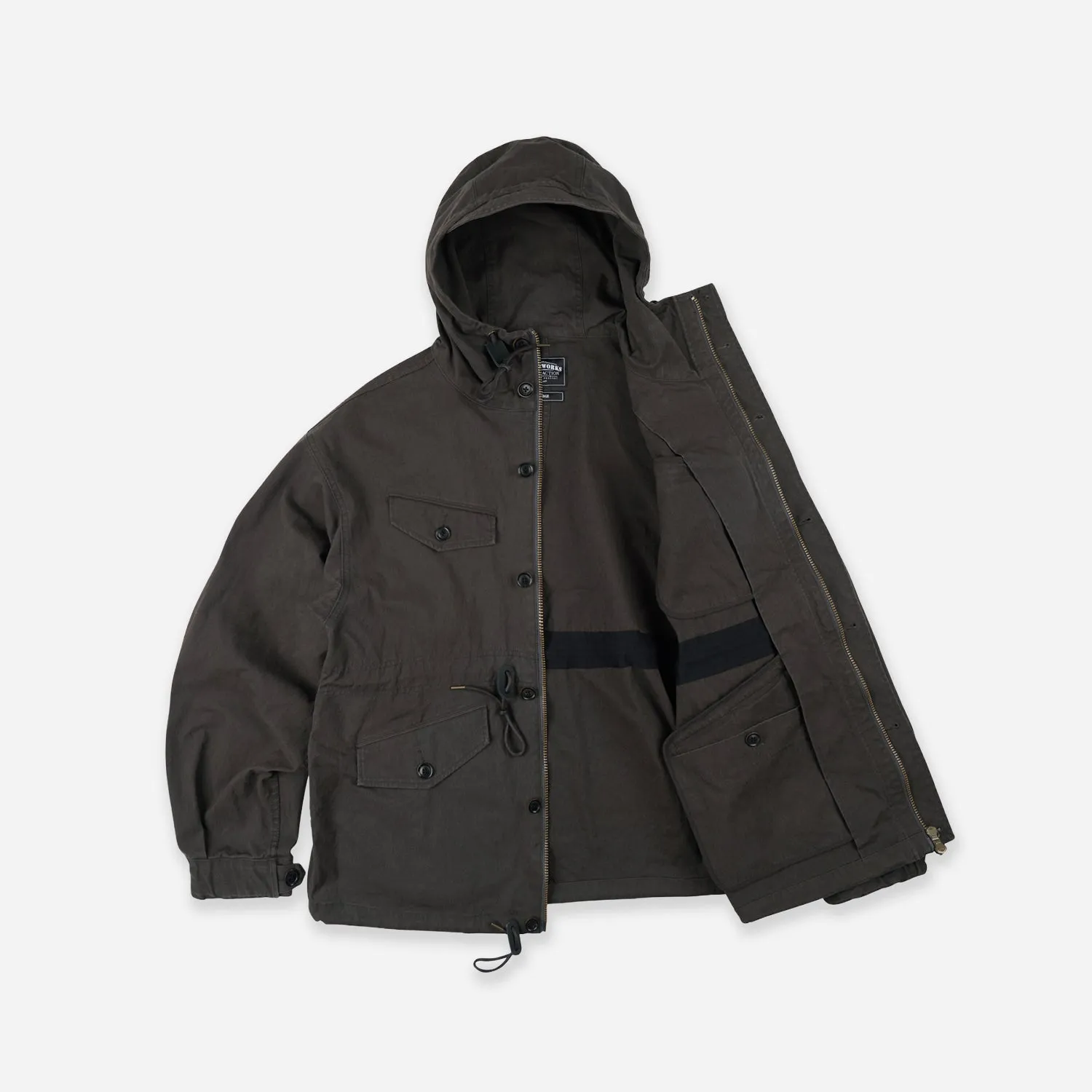 FRENCH M47 PARKA JACKET - CHARCOAL sold by FrizmWORKS product image thumbnail 2