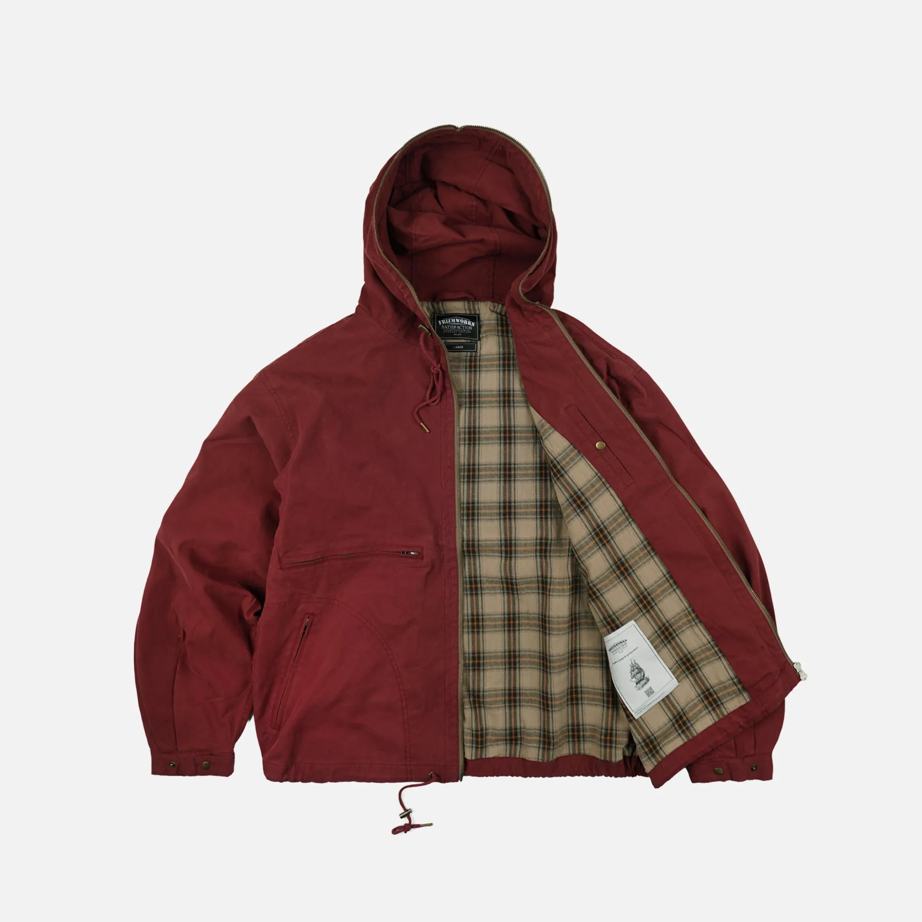 SAILING HOODED PARKA JACKET - RED sold by FrizmWORKS product image thumbnail 2