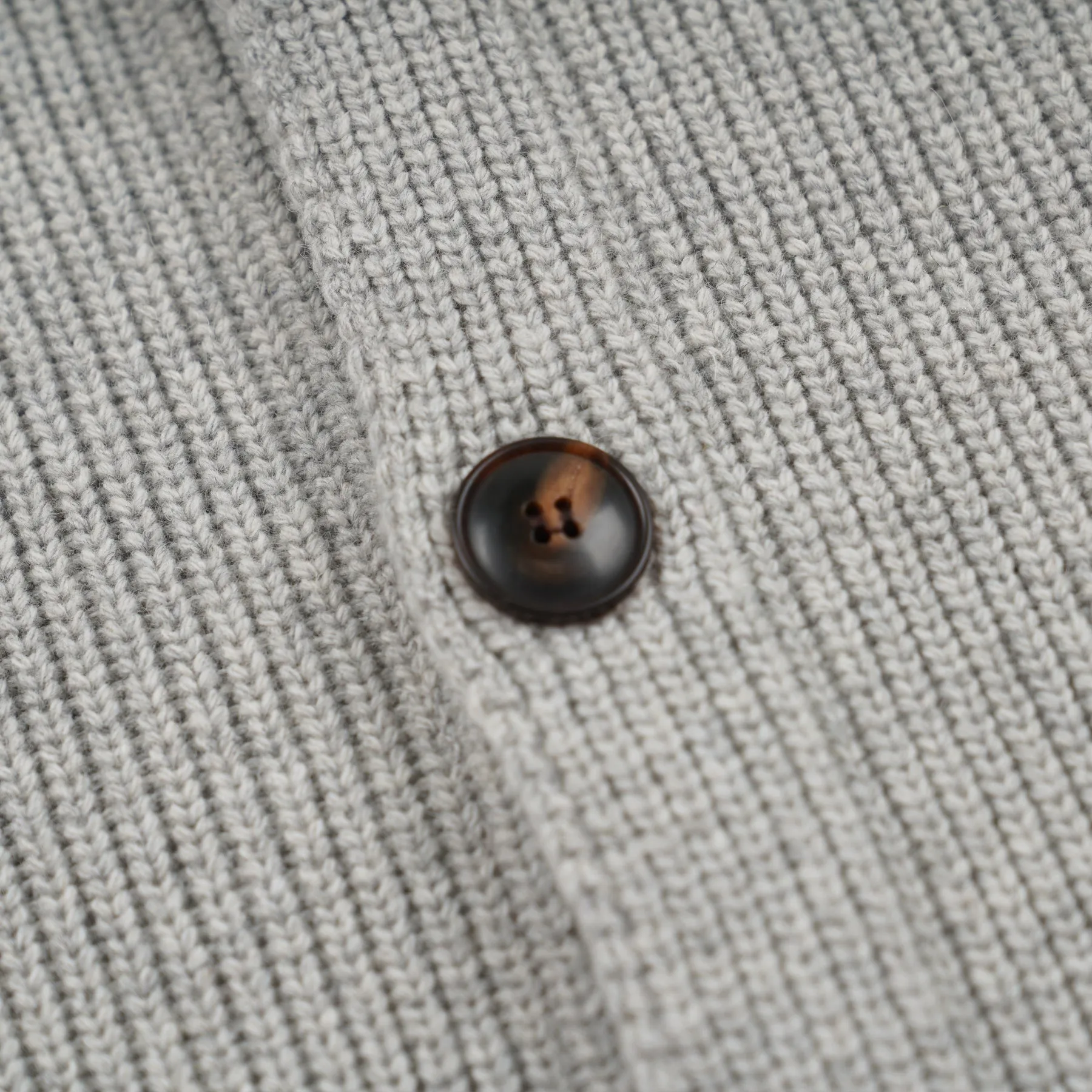 ULTRA HEAVYWEIGHT COLLAR CARDIGAN - LIGHT GREY sold by FrizmWORKS product image thumbnail 4