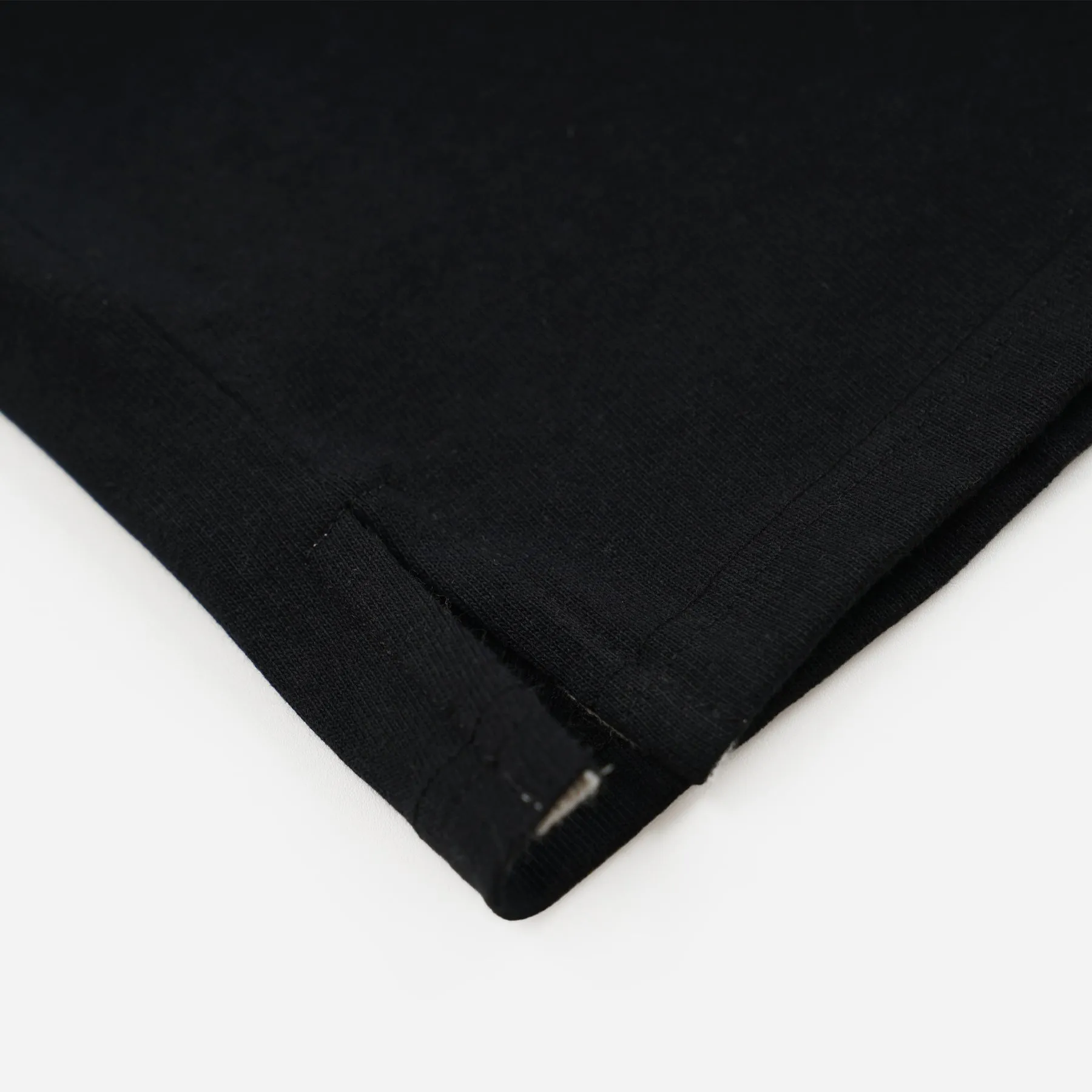 HENLEY HALF T-SHIRT - BLACK sold by FrizmWORKS product image thumbnail 4