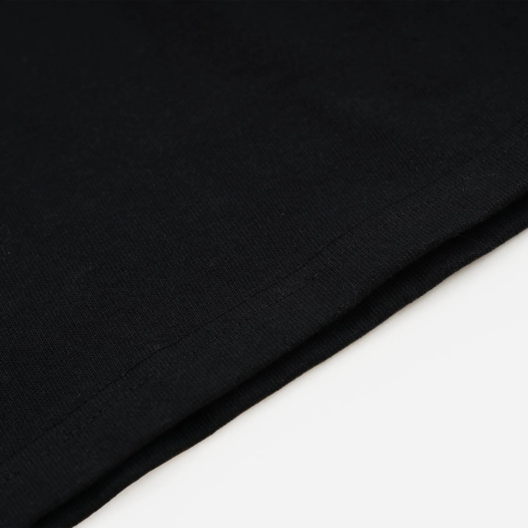 HENLEY HALF T-SHIRT - BLACK sold by FrizmWORKS product image thumbnail 5