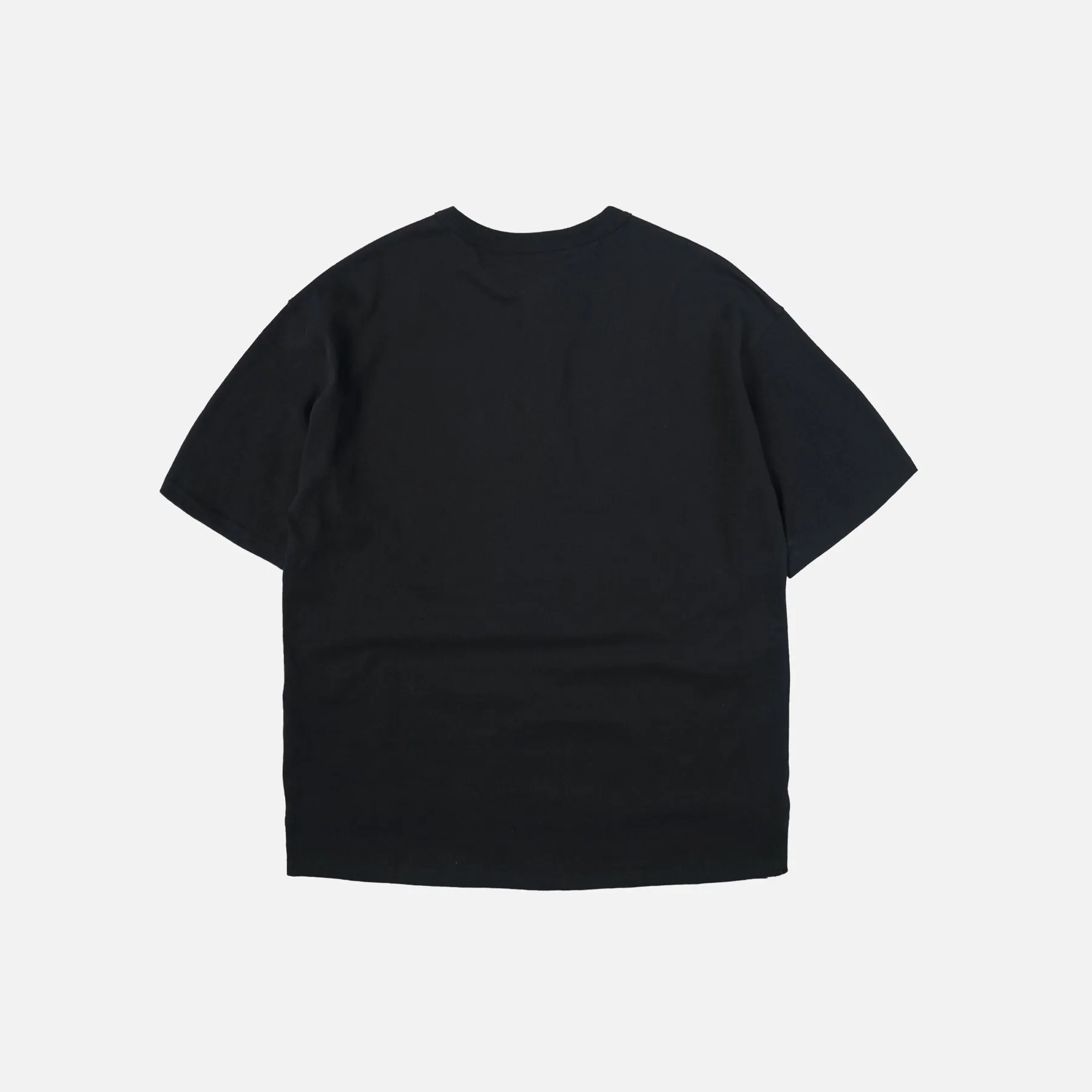 HENLEY HALF T-SHIRT - BLACK sold by FrizmWORKS product image thumbnail 2