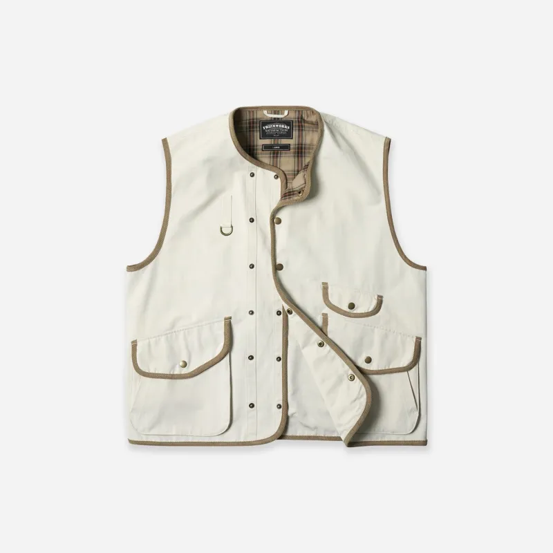HERITAGE HUNTING VEST - CREAM made by FrizmWORKS