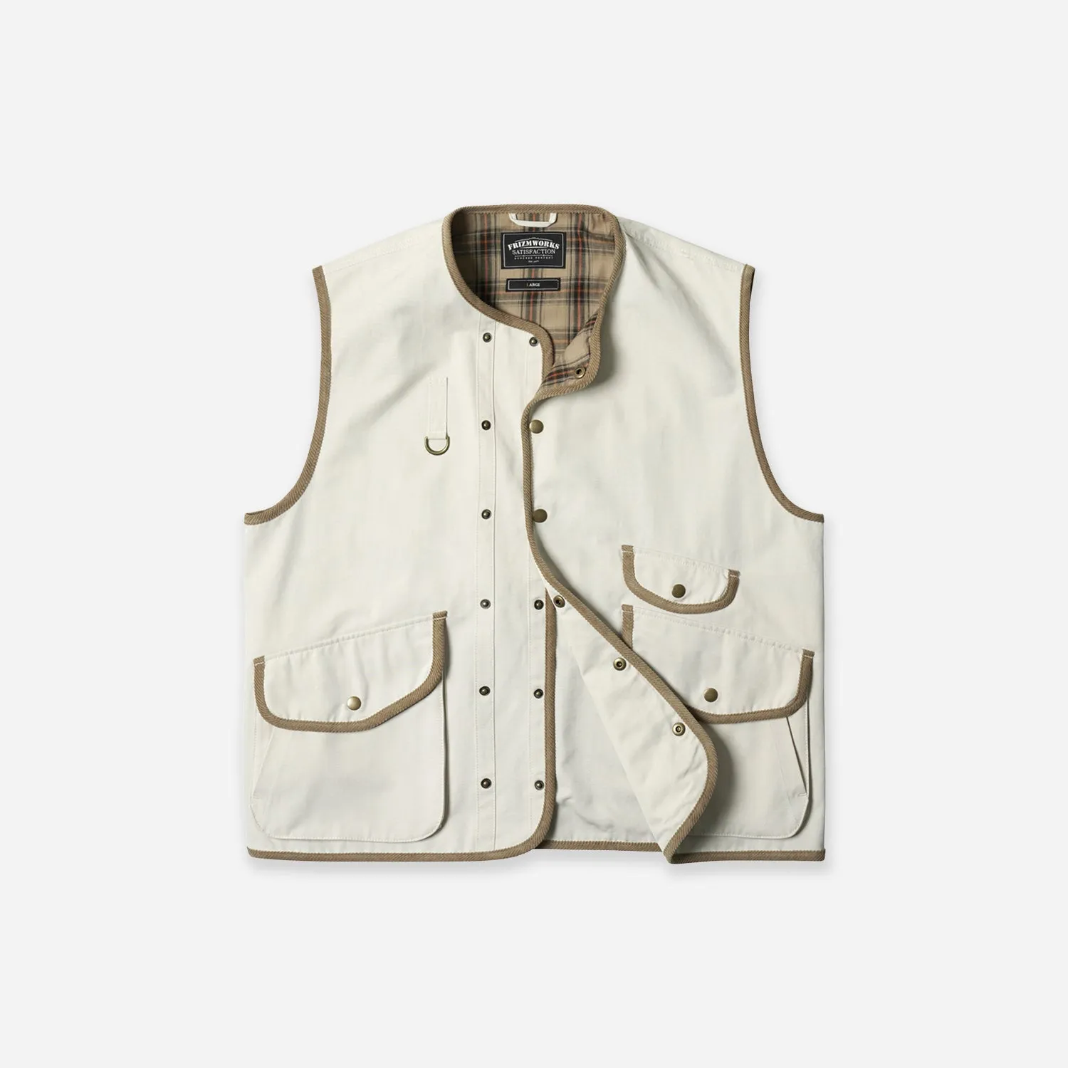 HERITAGE HUNTING VEST - CREAM sold by FrizmWORKS