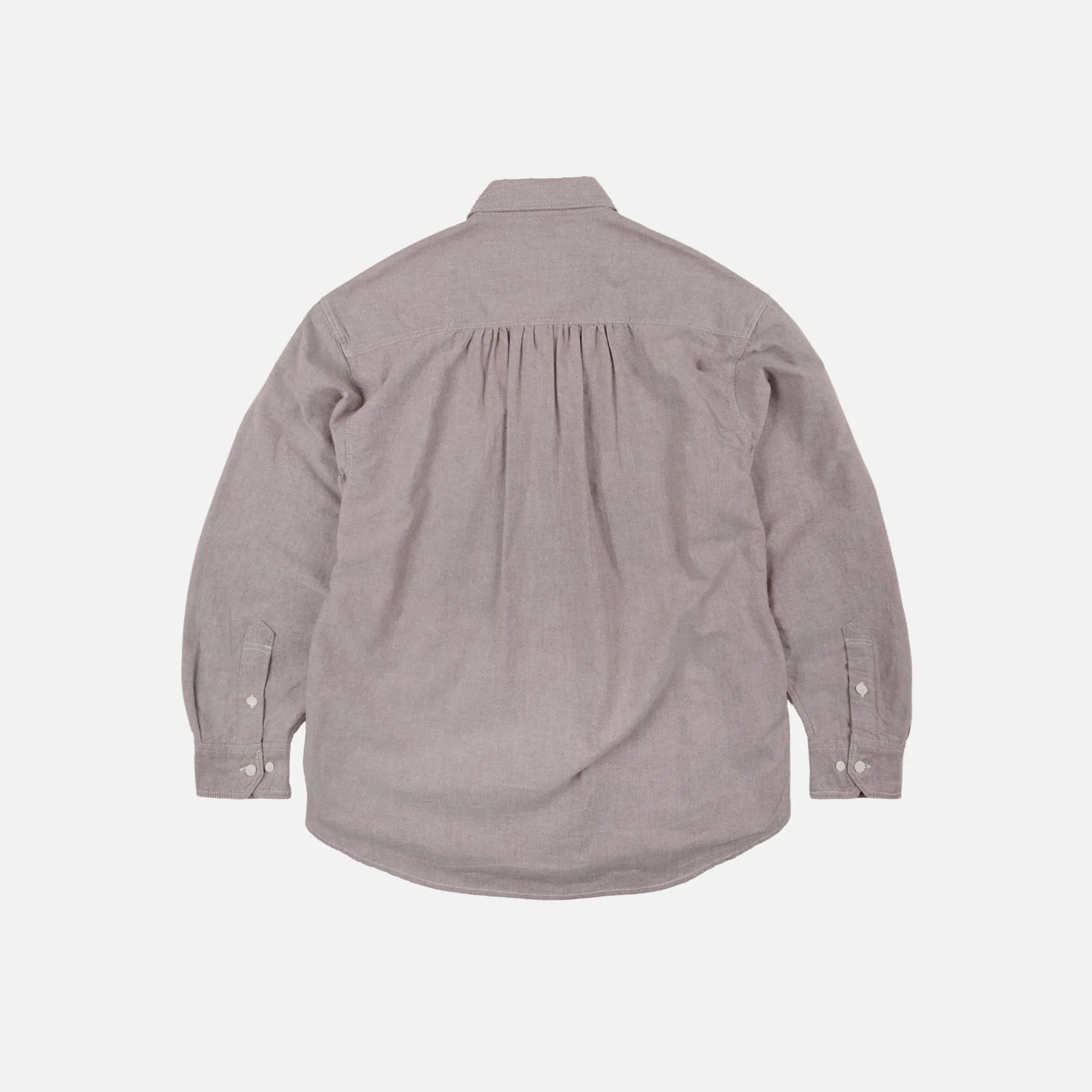 1920'S OXFORD WORK SHIRT - BROWN sold by FrizmWORKS product image thumbnail 2