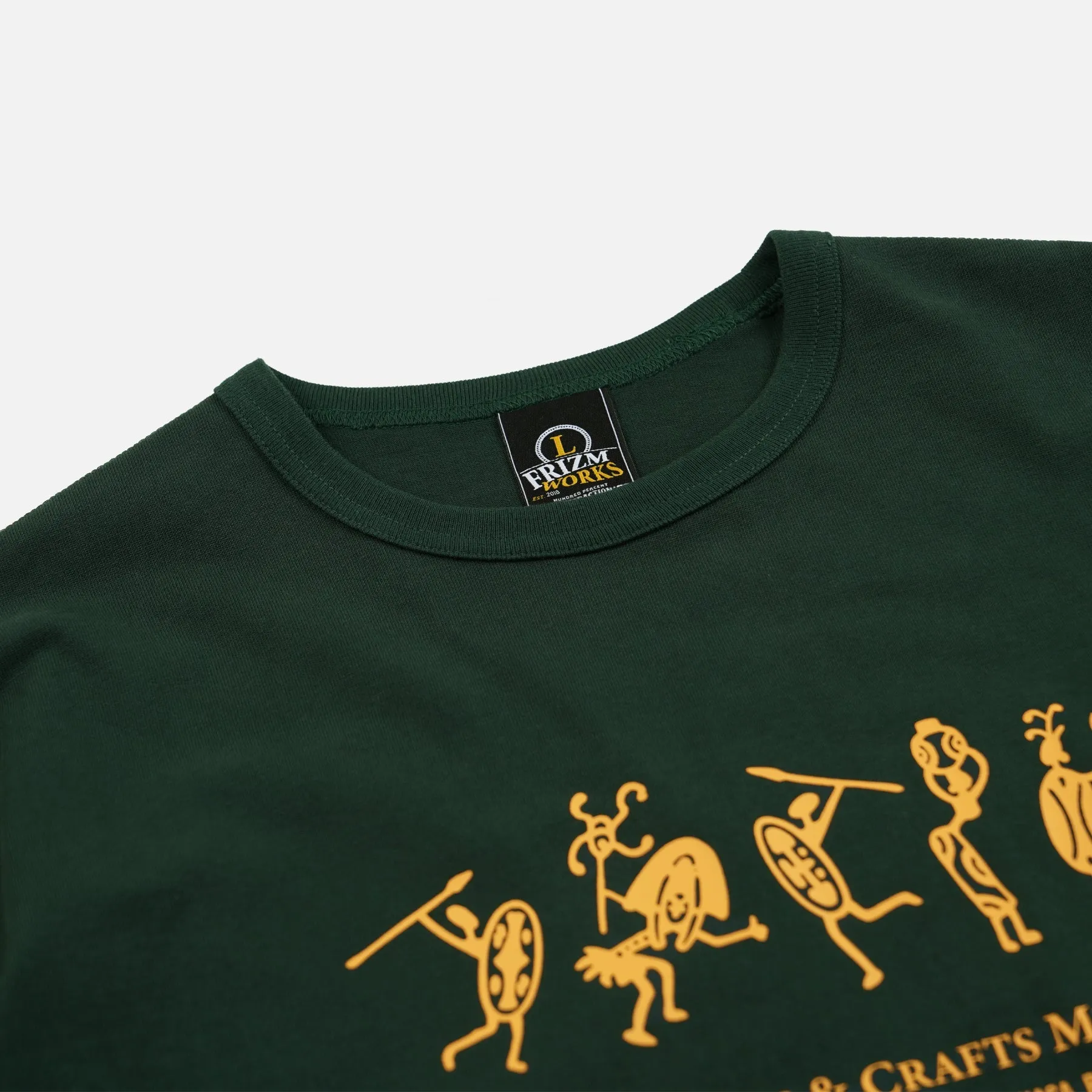 HACM SOUVENIR HALF T-SHIRT - GREEN sold by FrizmWORKS product image thumbnail 3