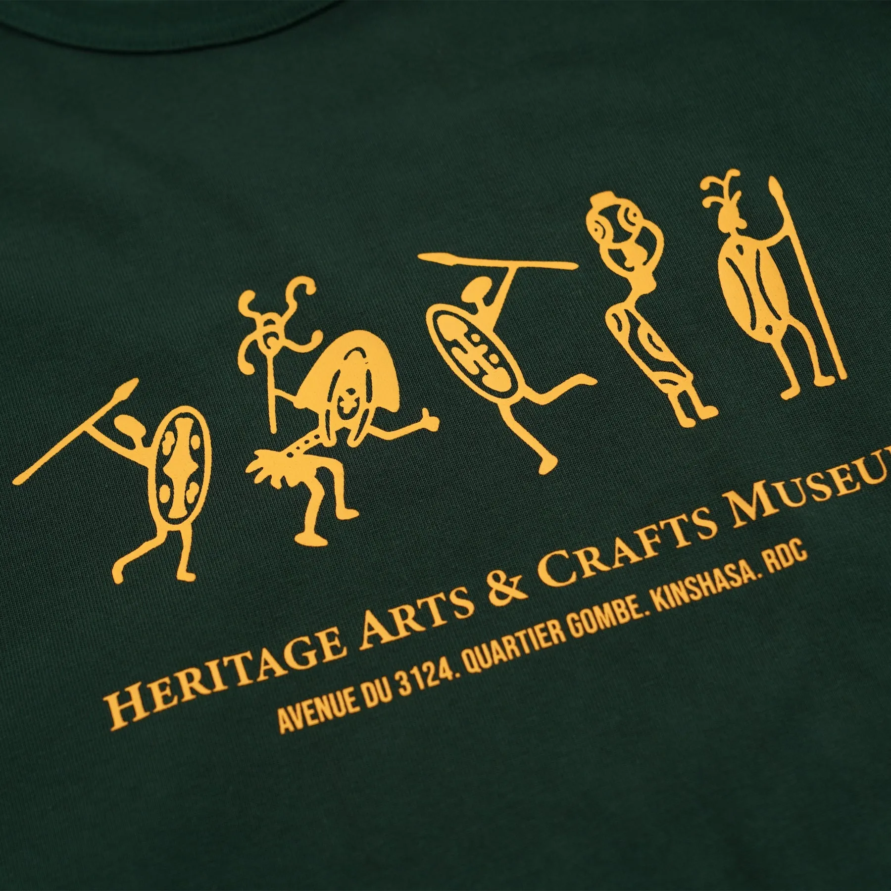 HACM SOUVENIR HALF T-SHIRT - GREEN sold by FrizmWORKS product image thumbnail 4