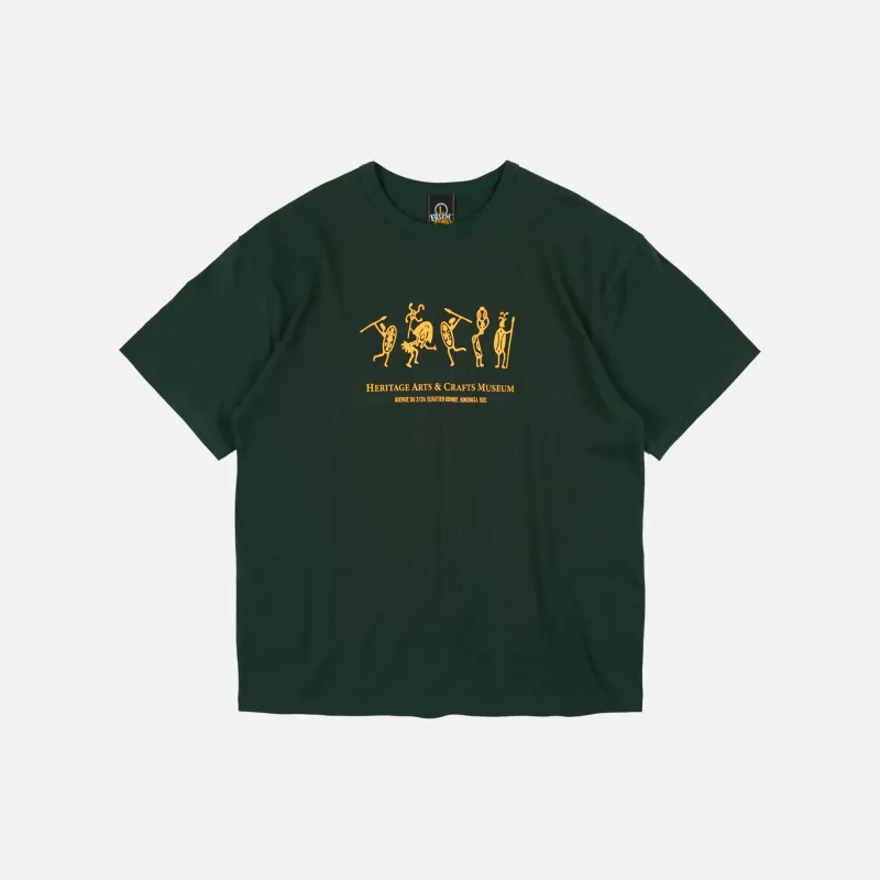 HACM SOUVENIR HALF T-SHIRT - GREEN made by FrizmWORKS