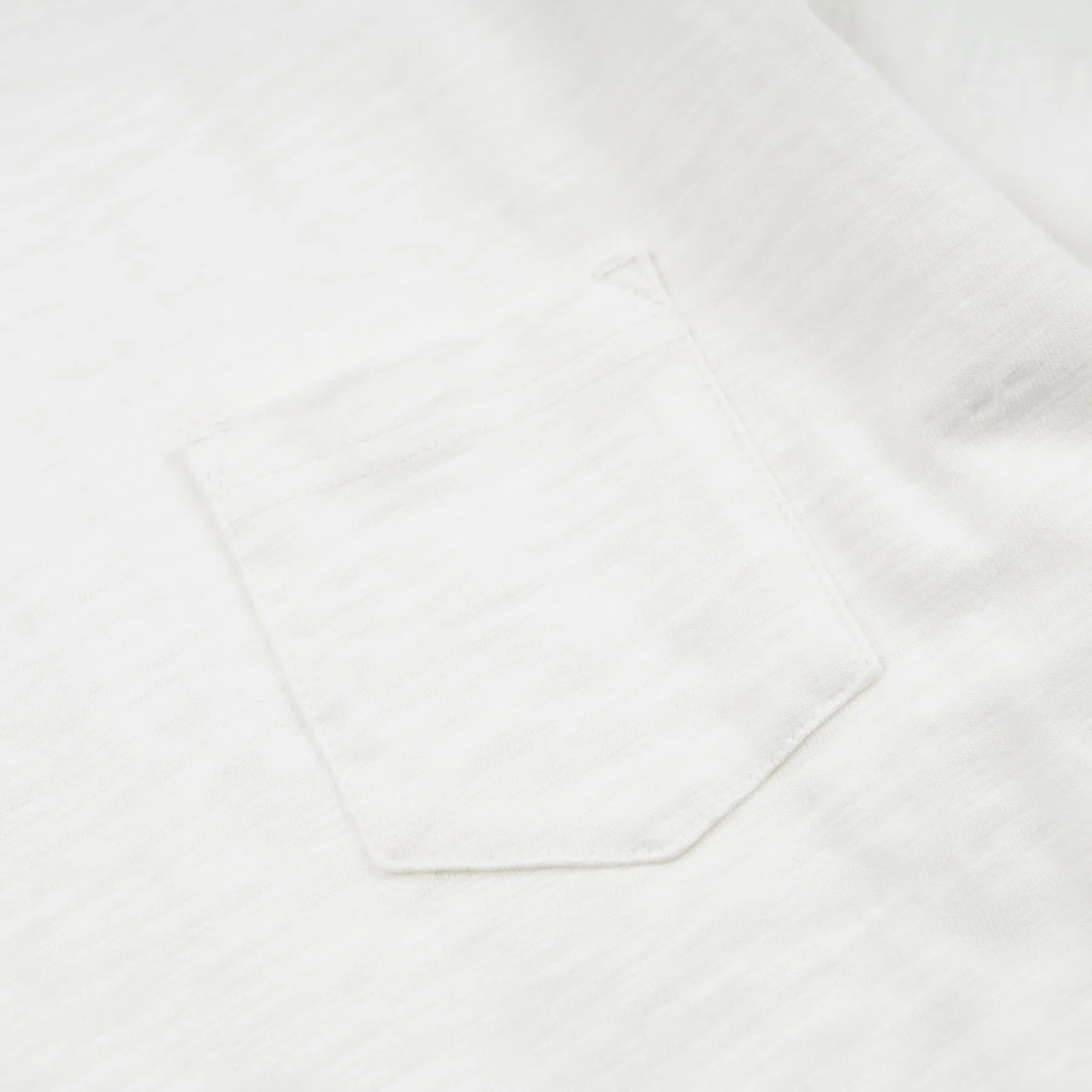 SLUB POCKET HALF T-SHIRT - WHITE sold by FrizmWORKS product image thumbnail 2