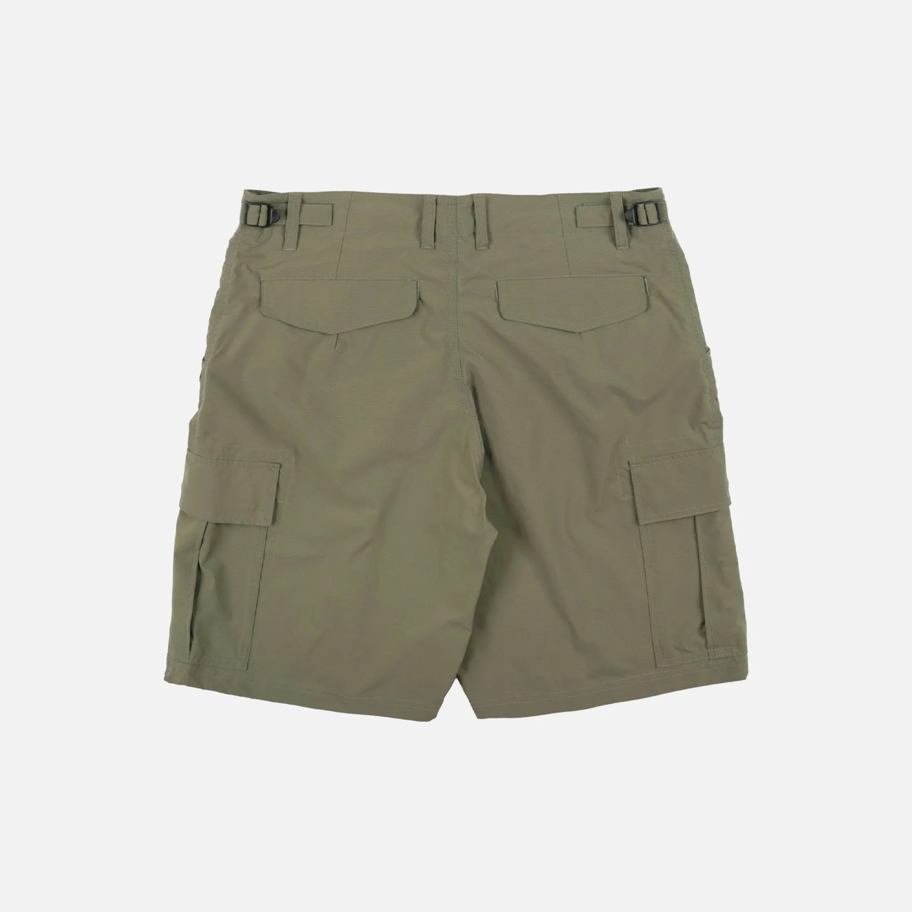 MICRO RIPSTOP CARGO SHORTS - LIGHT OLIVE sold by FrizmWORKS product image thumbnail 2
