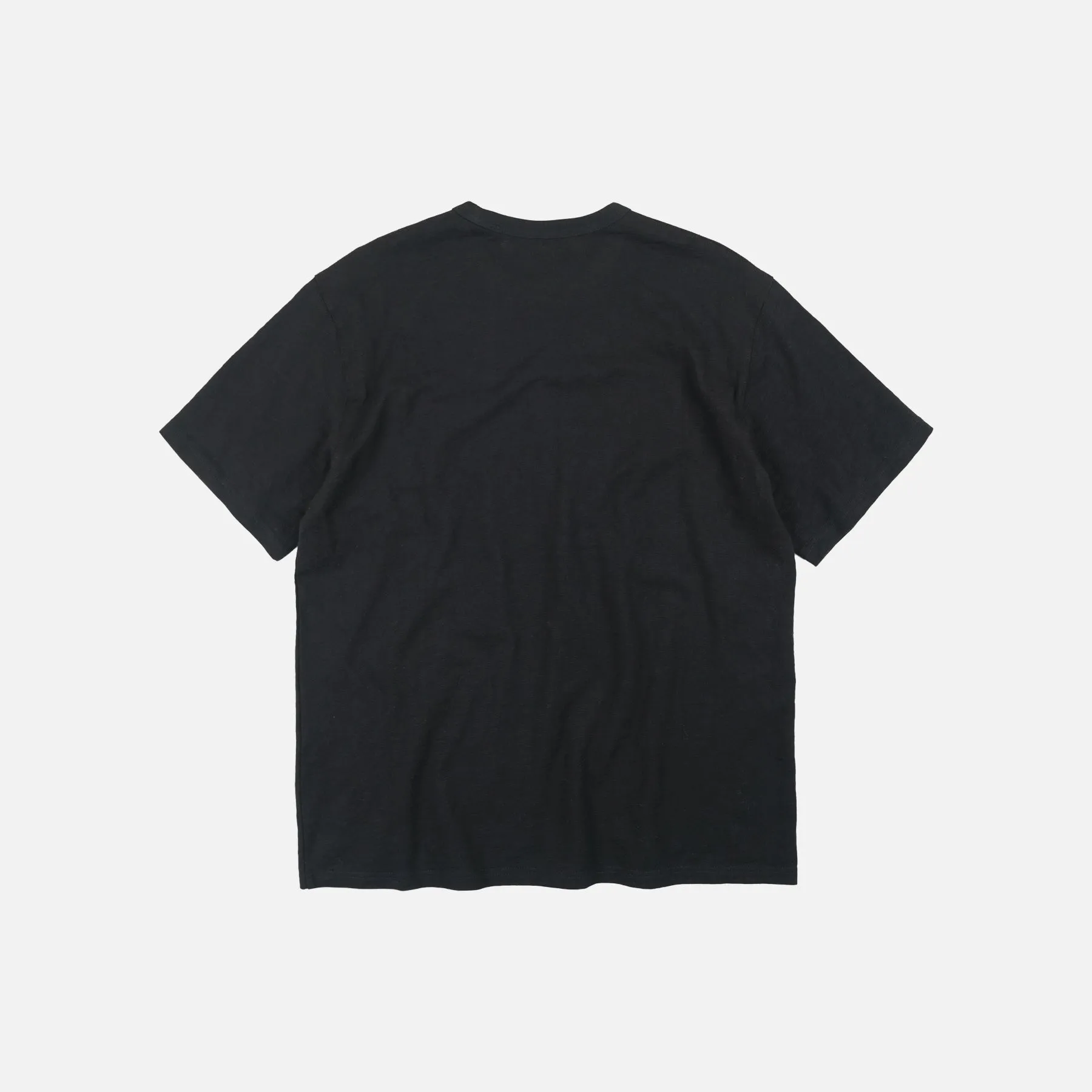SLUB POCKET HALF T-SHIRT - BLACK sold by FrizmWORKS product image thumbnail 2