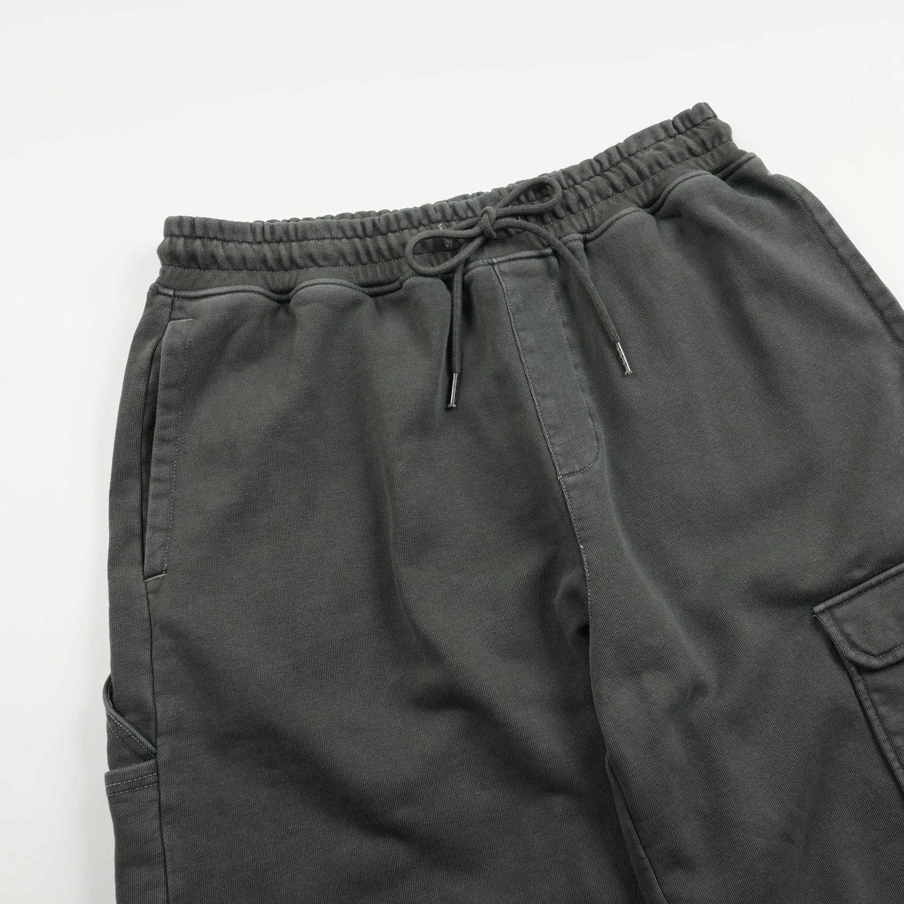 WASHED CARPENTER SWEAT SHORTS - CHARCOAL sold by FrizmWORKS product image thumbnail 3