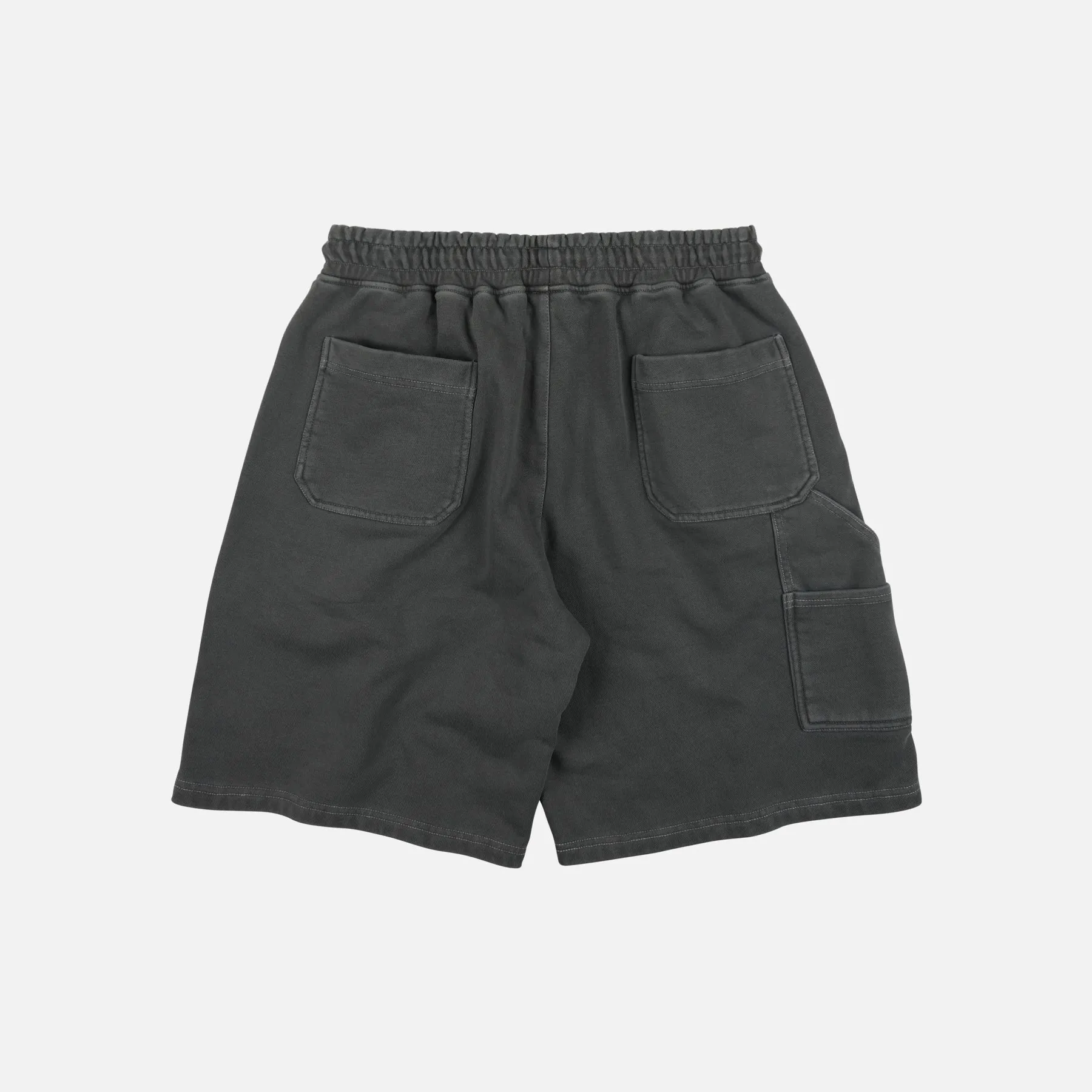 WASHED CARPENTER SWEAT SHORTS - CHARCOAL sold by FrizmWORKS product image thumbnail 2