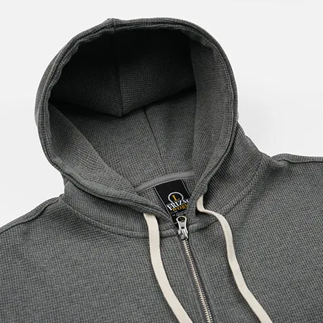 WAFFLE HOOD ZIP UP PARKA - GREY sold by FrizmWORKS product image thumbnail 3