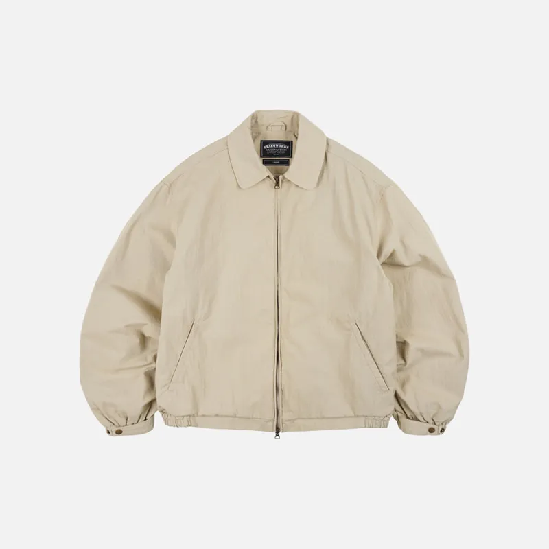 SWING TOP JACKET - BEIGE made by FrizmWORKS