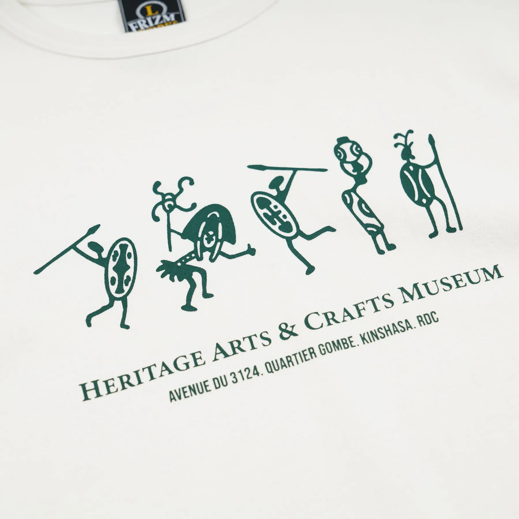 HACM SOUVENIR HALF T-SHIRT - WHITE sold by FrizmWORKS product image thumbnail 4