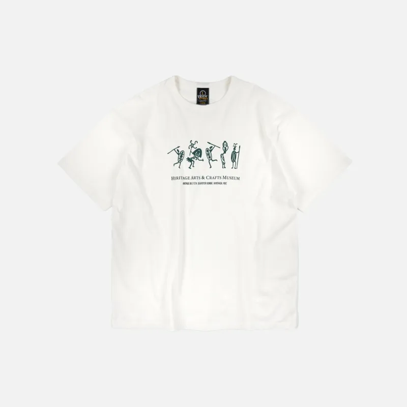 HACM SOUVENIR HALF T-SHIRT - WHITE made by FrizmWORKS