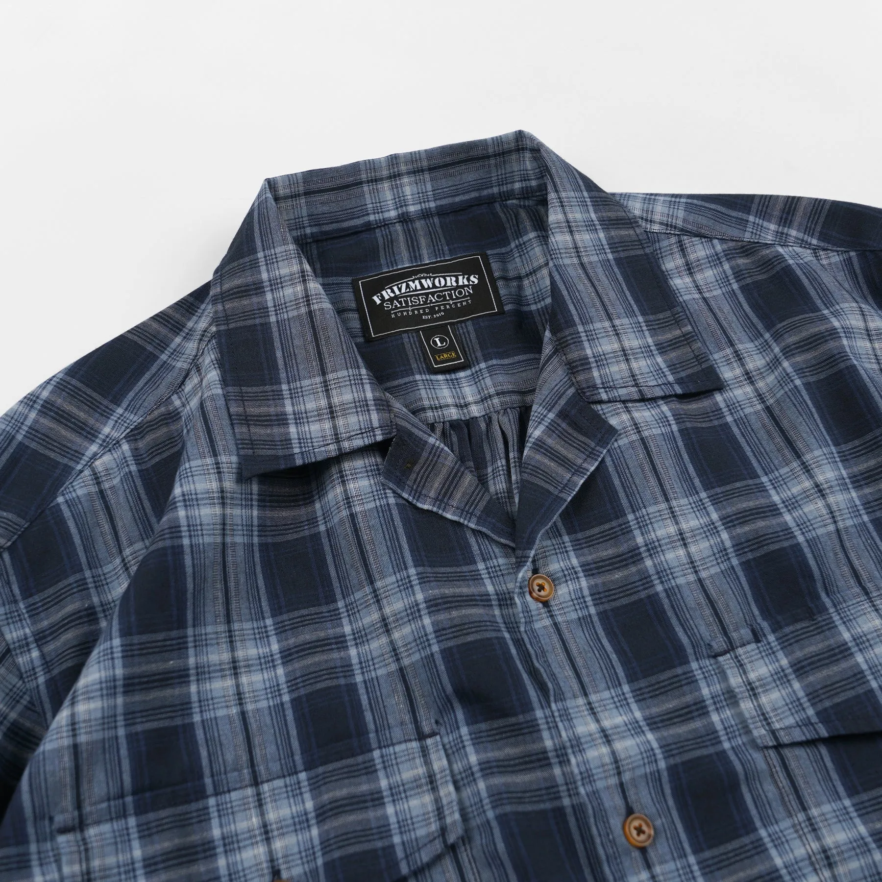 CHECK OG 107 SHIRT - BLUE sold by FrizmWORKS product image thumbnail 3