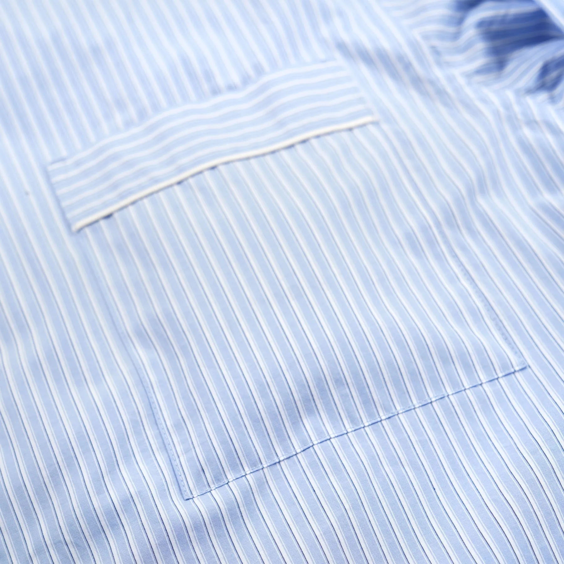 PAJAMA STRIPE SHIRT - BLUE sold by FrizmWORKS product image thumbnail 2