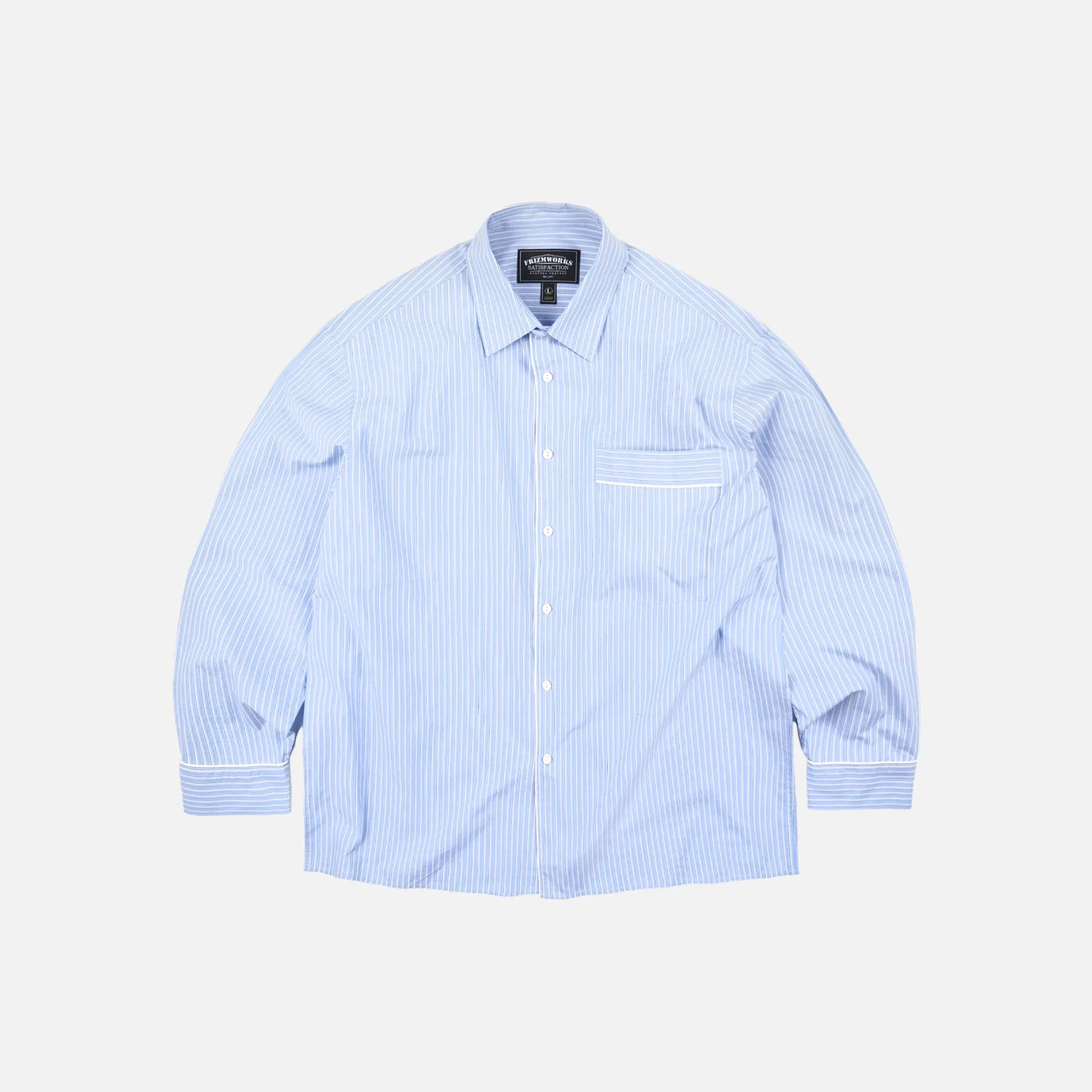 PAJAMA STRIPE SHIRT - BLUE sold by FrizmWORKS