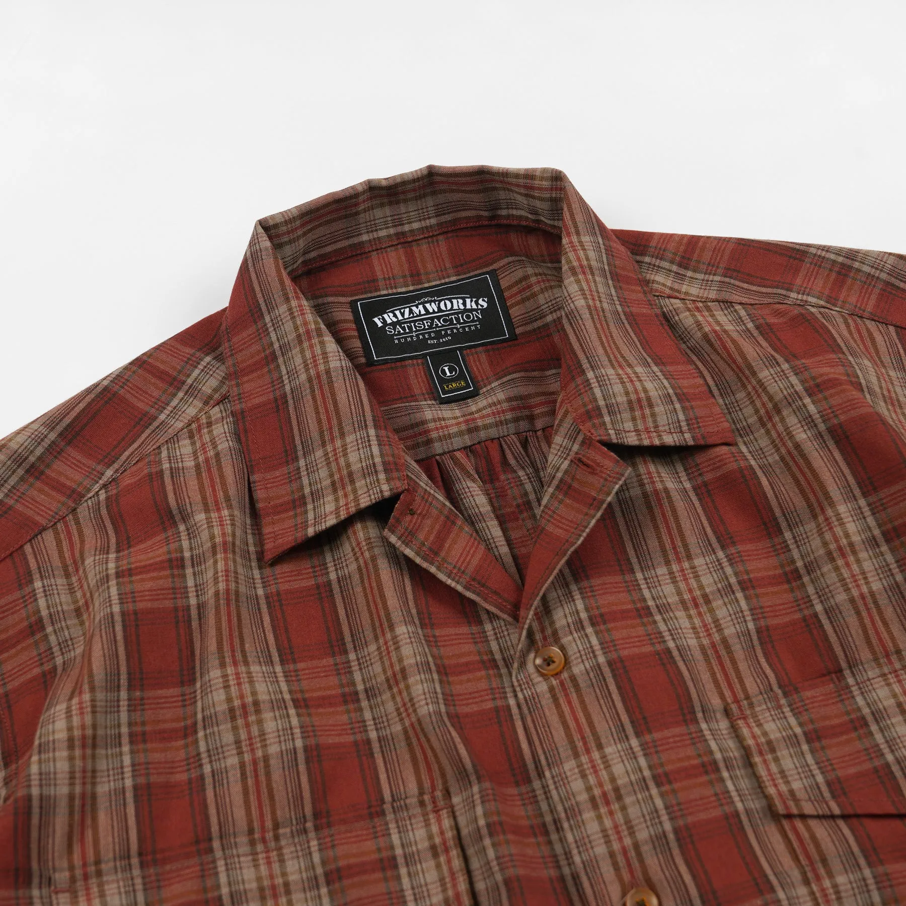 CHECK OG 107 SHIRT - MAPLE sold by FrizmWORKS product image thumbnail 3