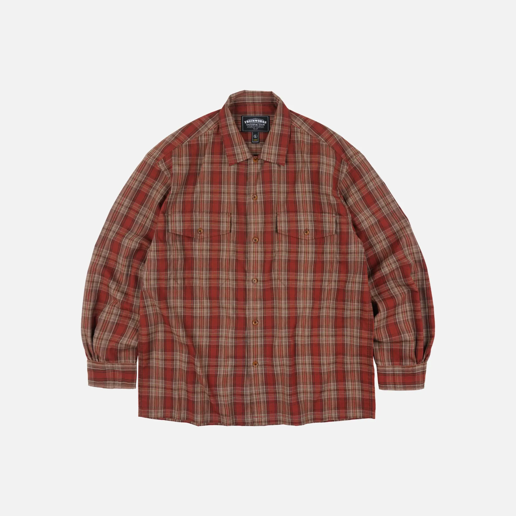 CHECK OG 107 SHIRT - MAPLE sold by FrizmWORKS