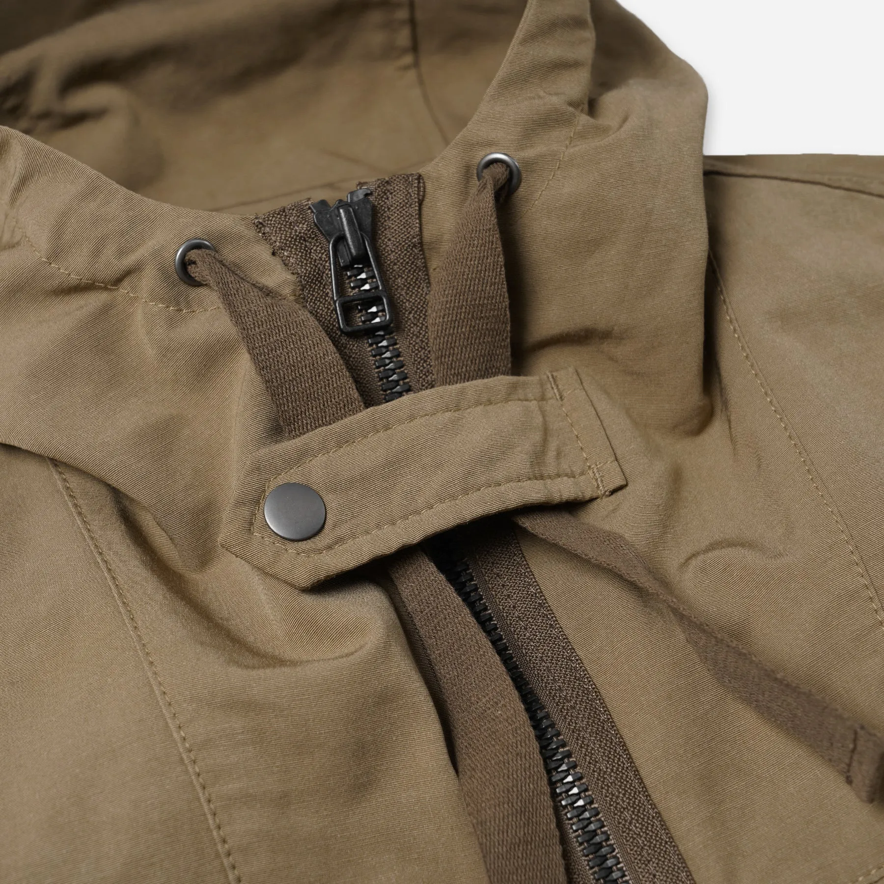 Smock Hooded Parka - Tan sold by FrizmWORKS product image thumbnail 3