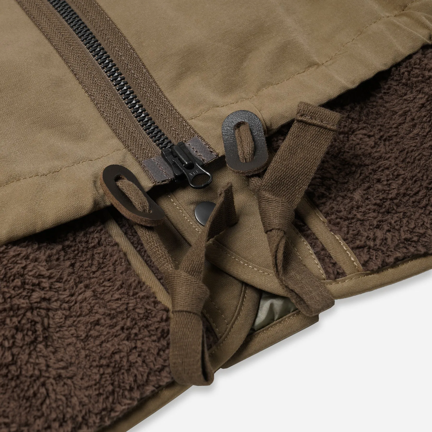 Smock Hooded Parka - Tan sold by FrizmWORKS product image thumbnail 4