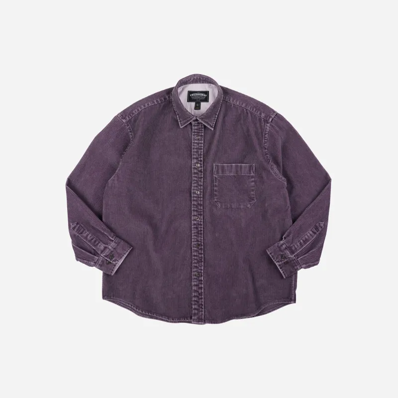 Pigment 8W Corduroy Shirt - Purple made by FrizmWORKS