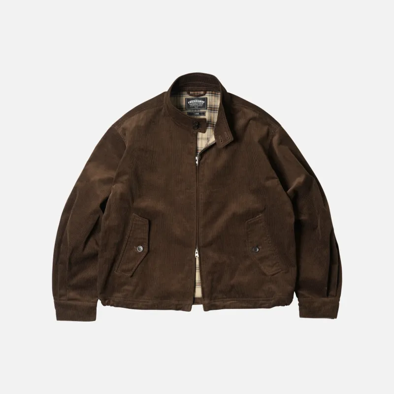 Corduroy Buddy Harrington Jacket - Brown made by FrizmWORKS