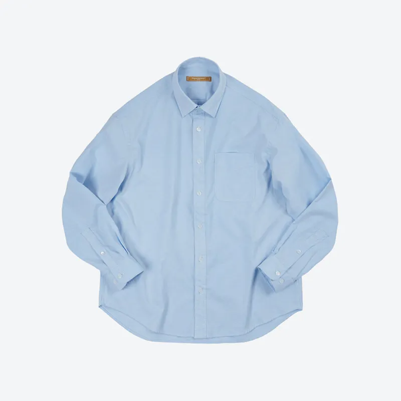 OG OVERSIZED OXFORD SHIRT - BLUE EAN made by FrizmWORKS