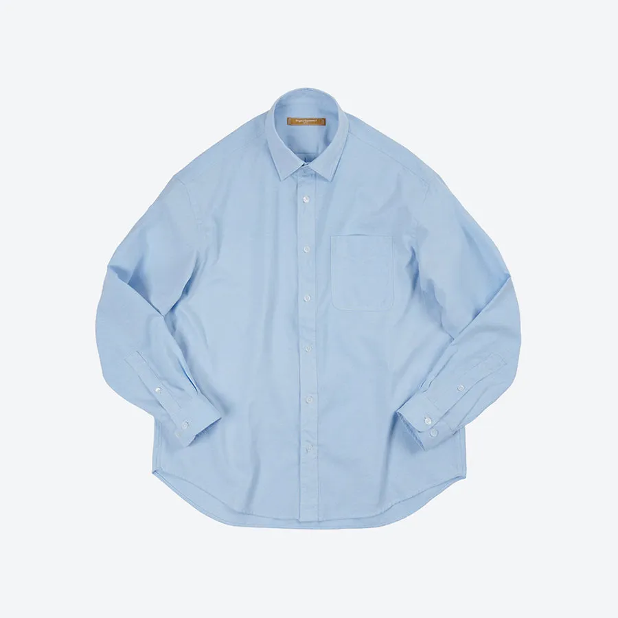 OG OVERSIZED OXFORD SHIRT - BLUE sold by FrizmWORKS