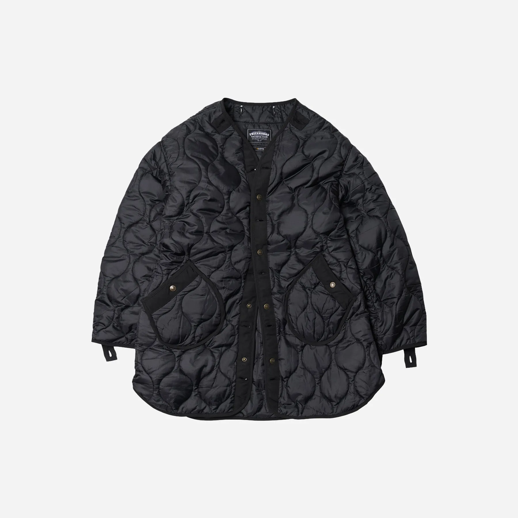 Vincent M1695 Fishtail Parka - Black sold by FrizmWORKS product image thumbnail 2
